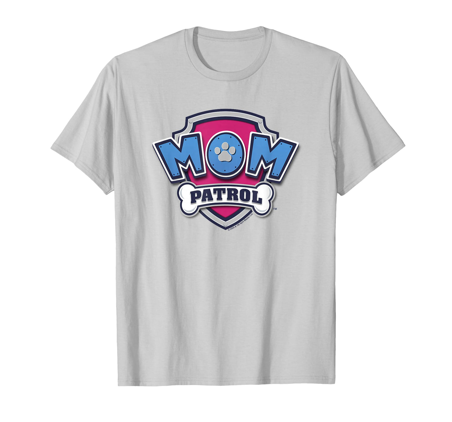 PAW Patrol Mother's Day Mom Patrol Badge T-Shirt