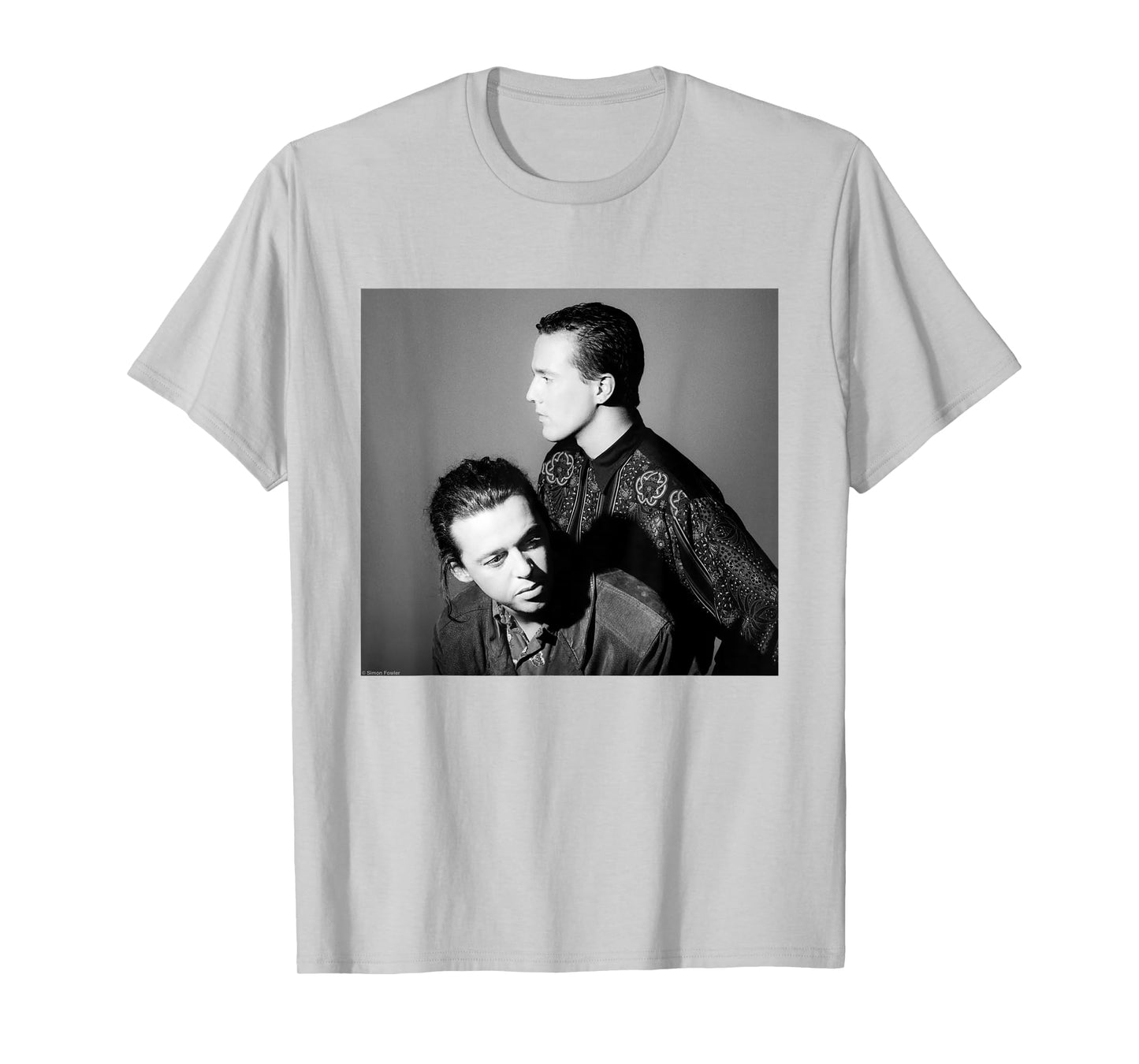 Tears For Fears Shout Pop Duo Portrait By Simon Fowler T-Shirt
