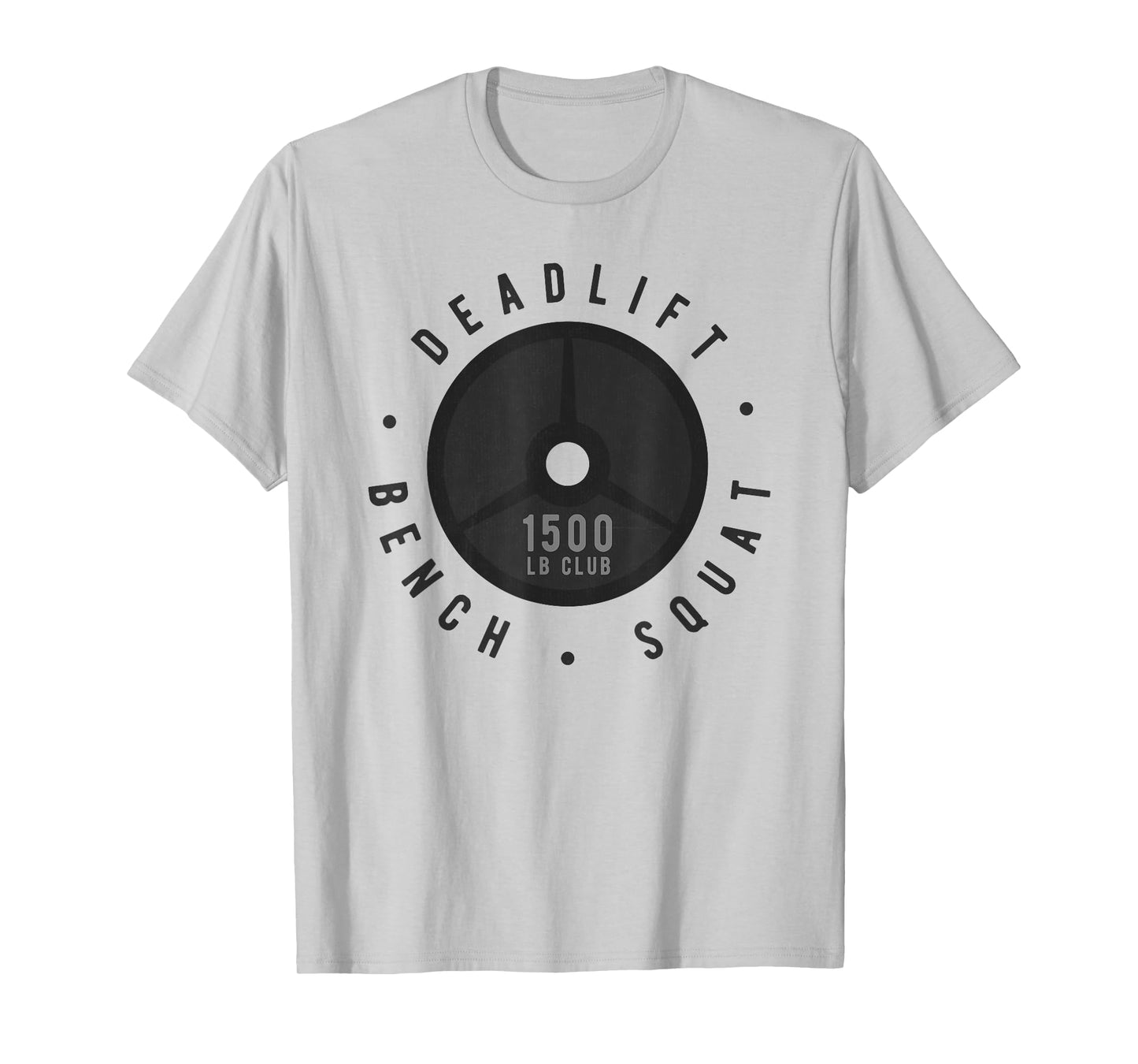 Elite Power 1500lb Deadlift Bench Squat Powerlifting Total T-Shirt