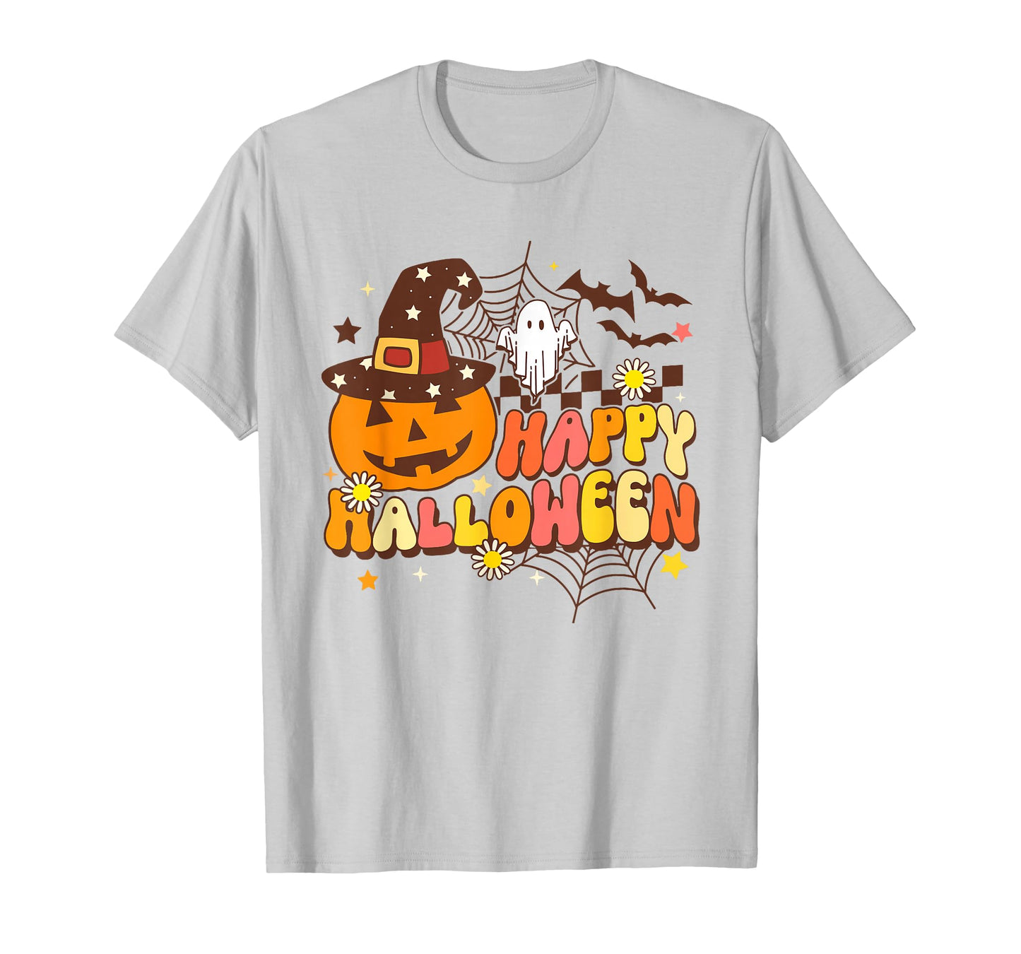 Happy Halloween Pumpkin Ghost T-Shirt