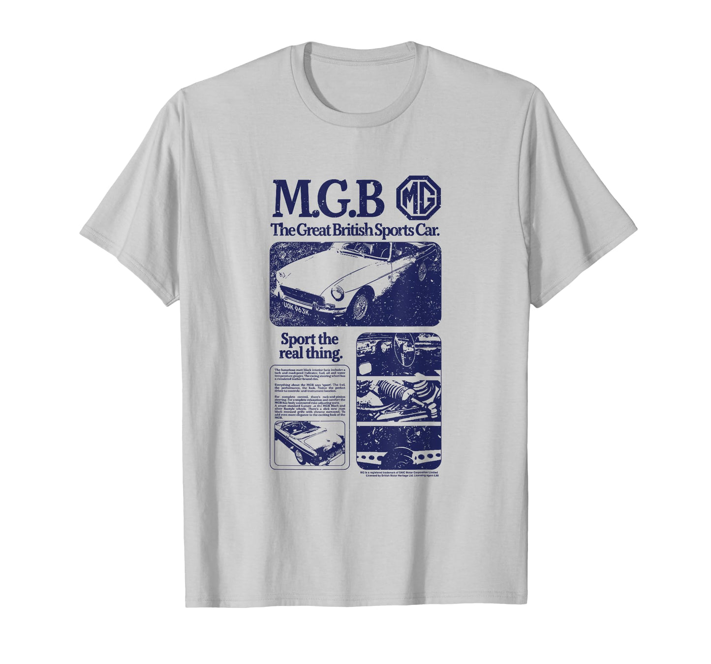 MG MGB Sports Car Promo Ad T-Shirt