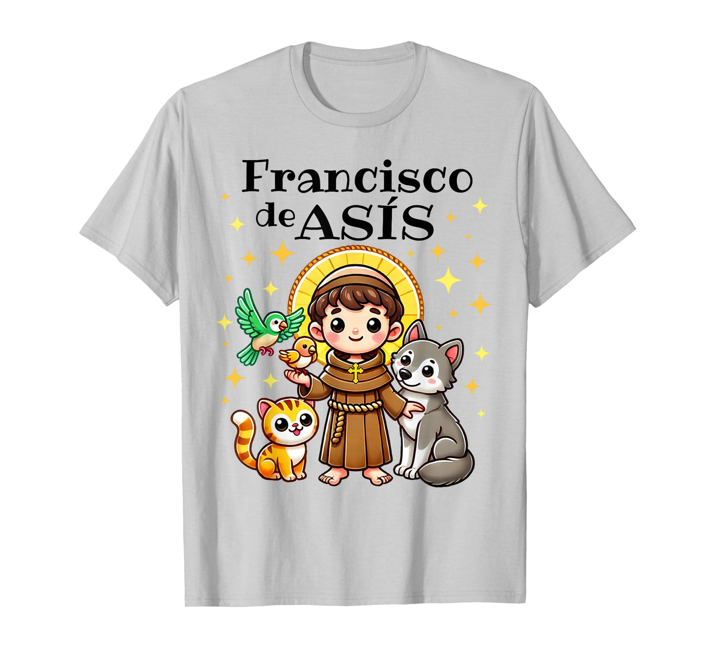 San Francisco de Asís Santo de los Animales Católico niños T-Shirt