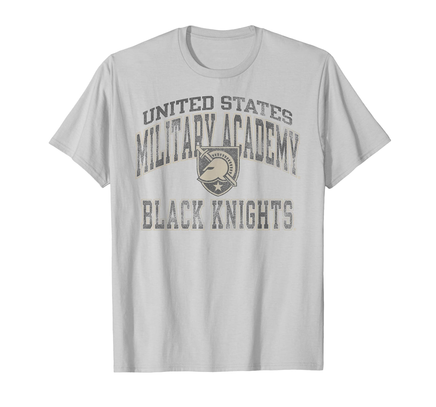 Army Black Knights Vintage Worn Gray Officially Licensed T-Shirt