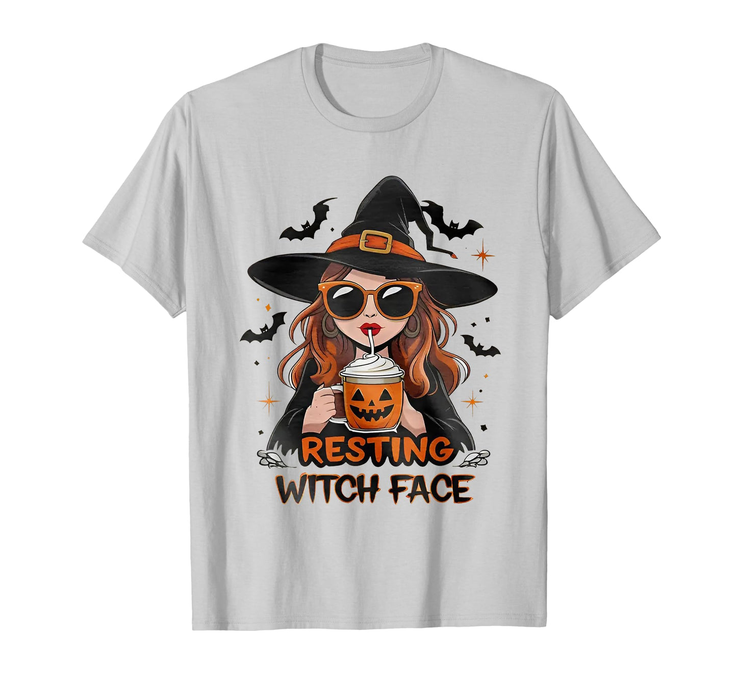 Resting Witch face Halloween T-Shirt