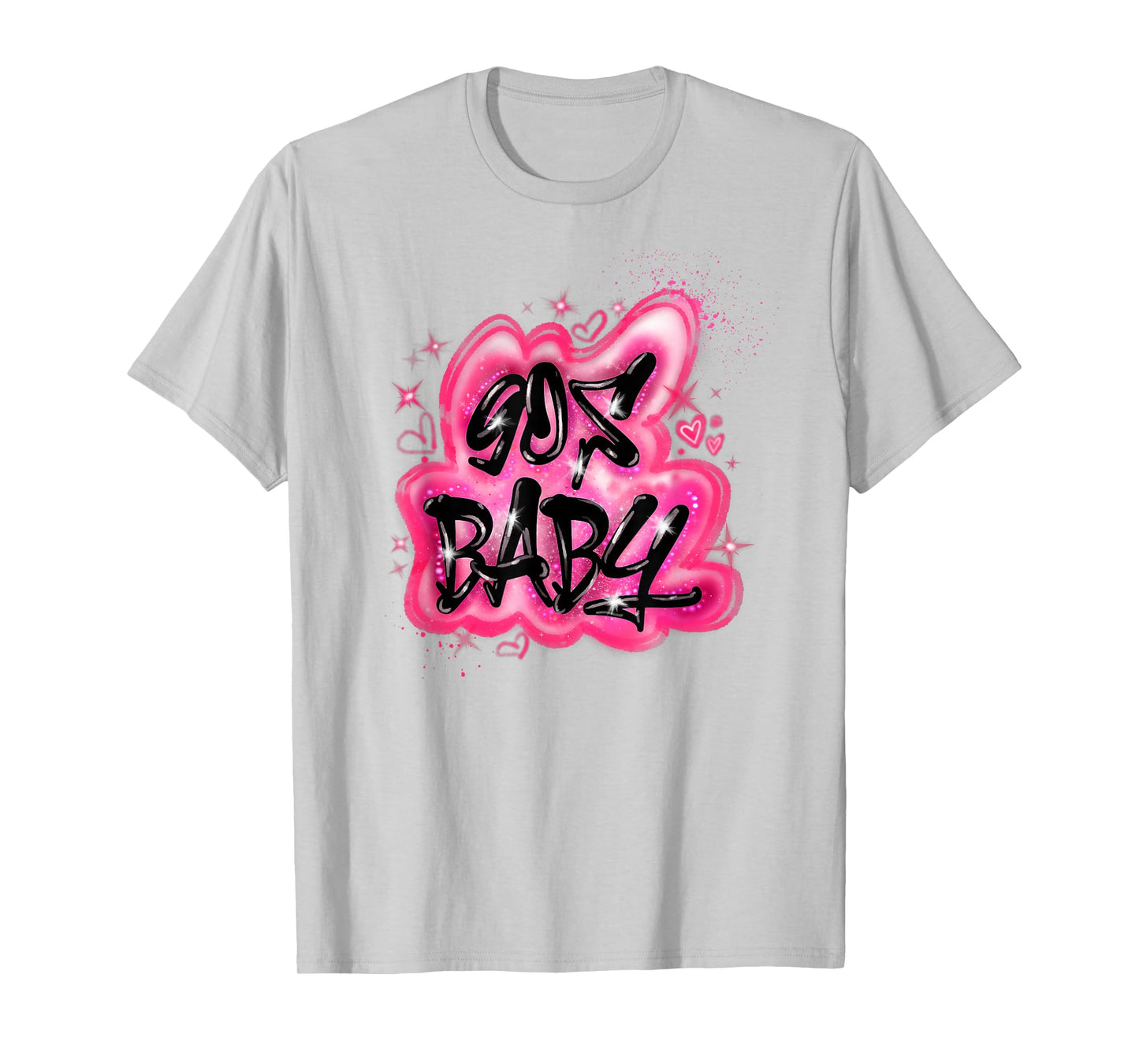 90s Classic Airbrush Style Graphic Retro Birthday T-Shirt