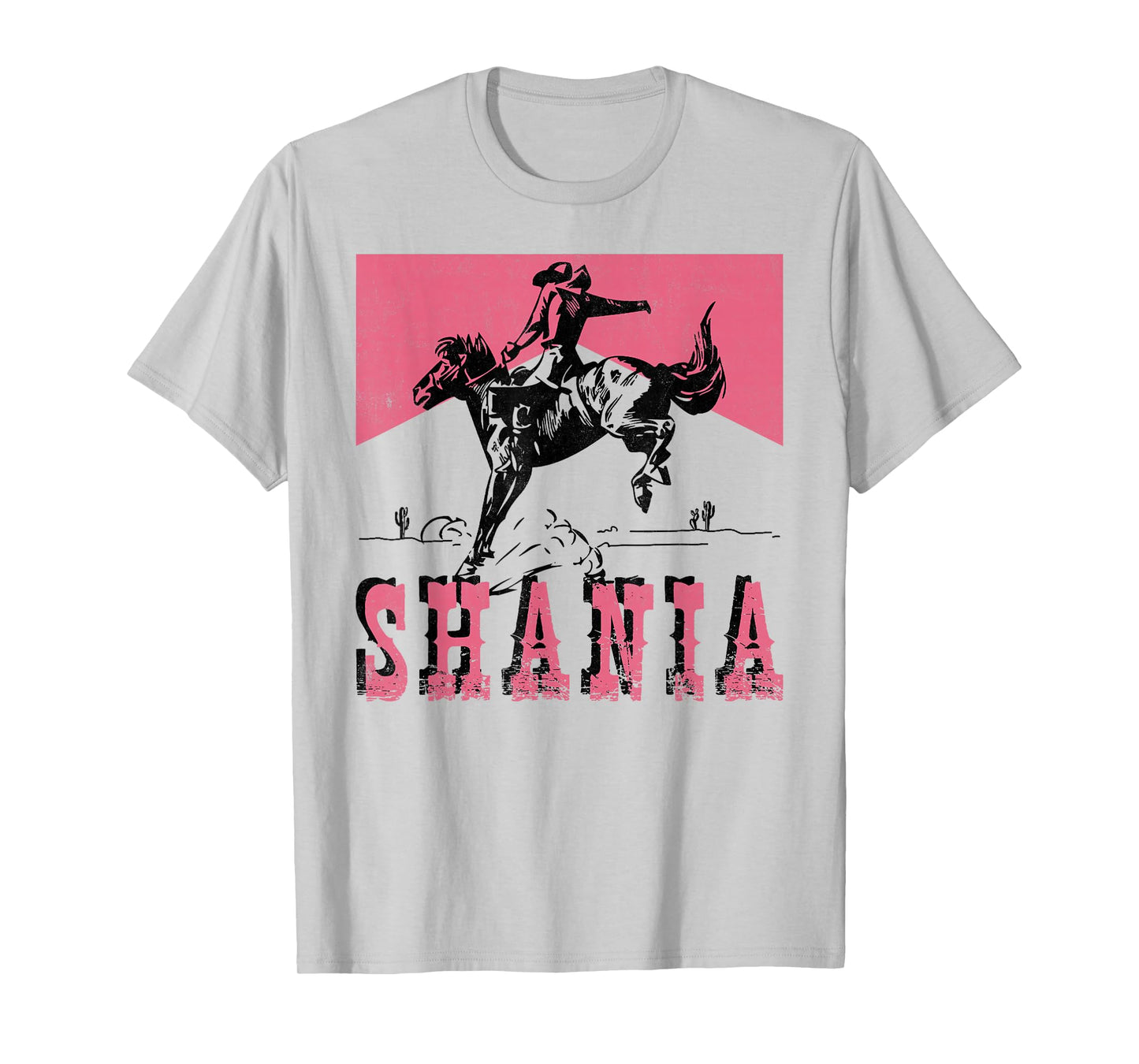 Vintage Shania Name Personalized for Men Women Kids T-Shirt