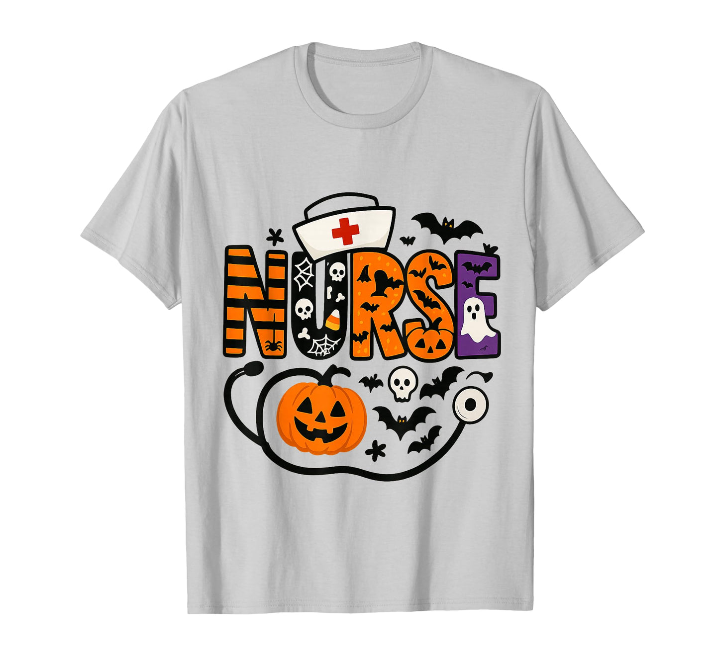 Halloween Nurse Cute Nursing Health Worker Costume Funny T-Shirt