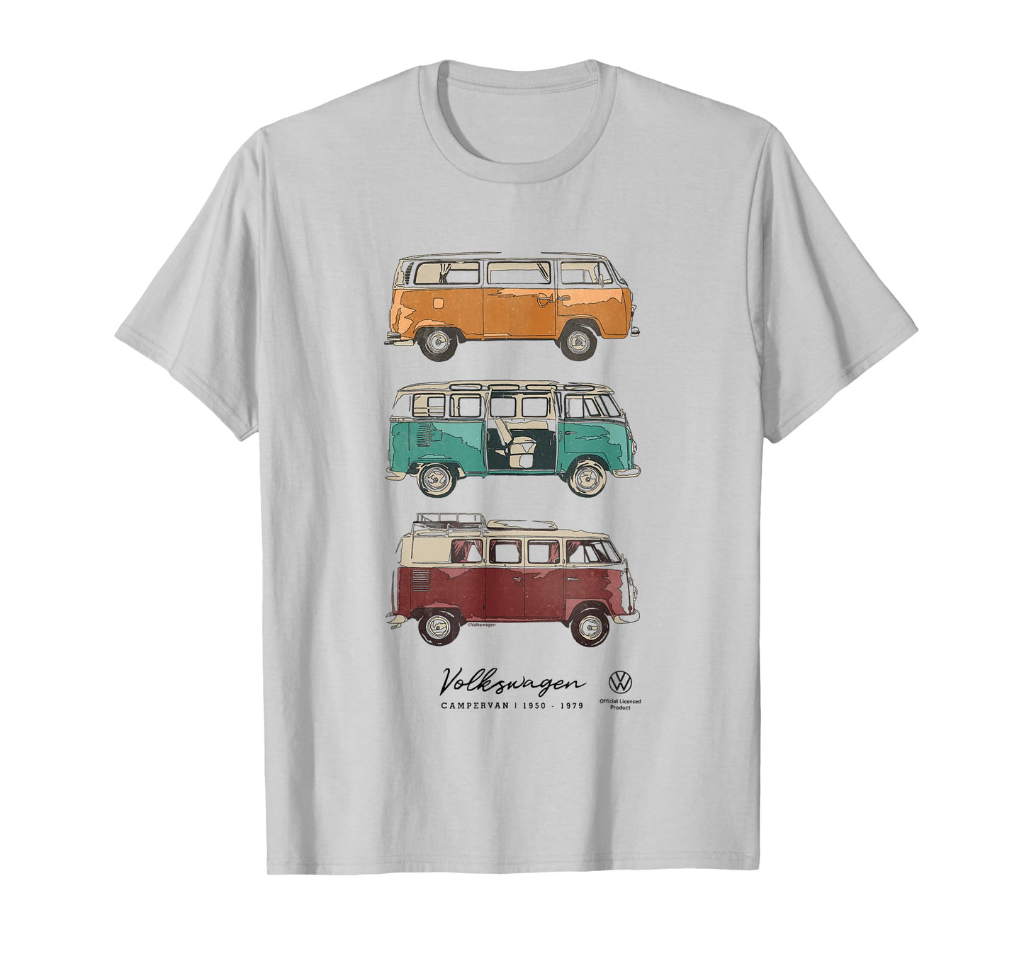 Transporter Type 2 Campervan 1950-1979 T-Shirt