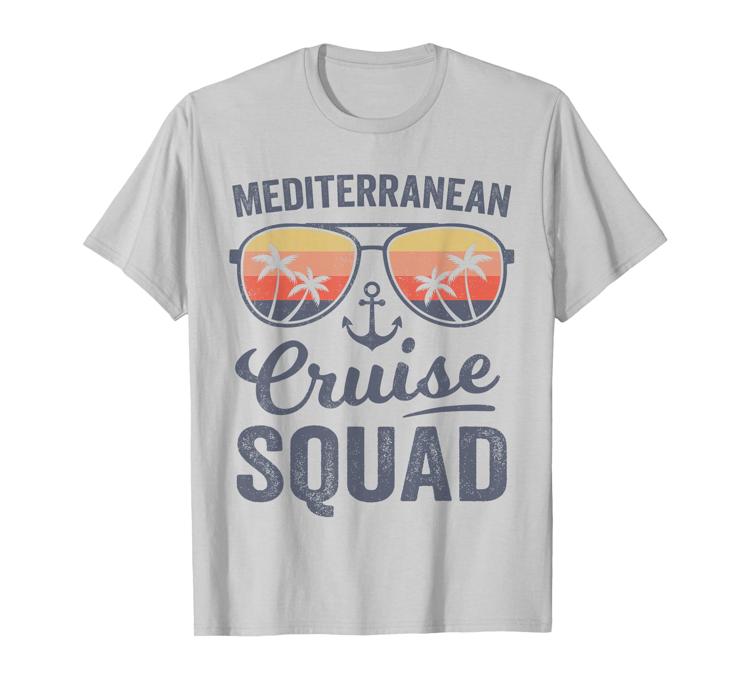 Mediterranean Cruise Squad 2025 Europe Family Matching T-Shirt