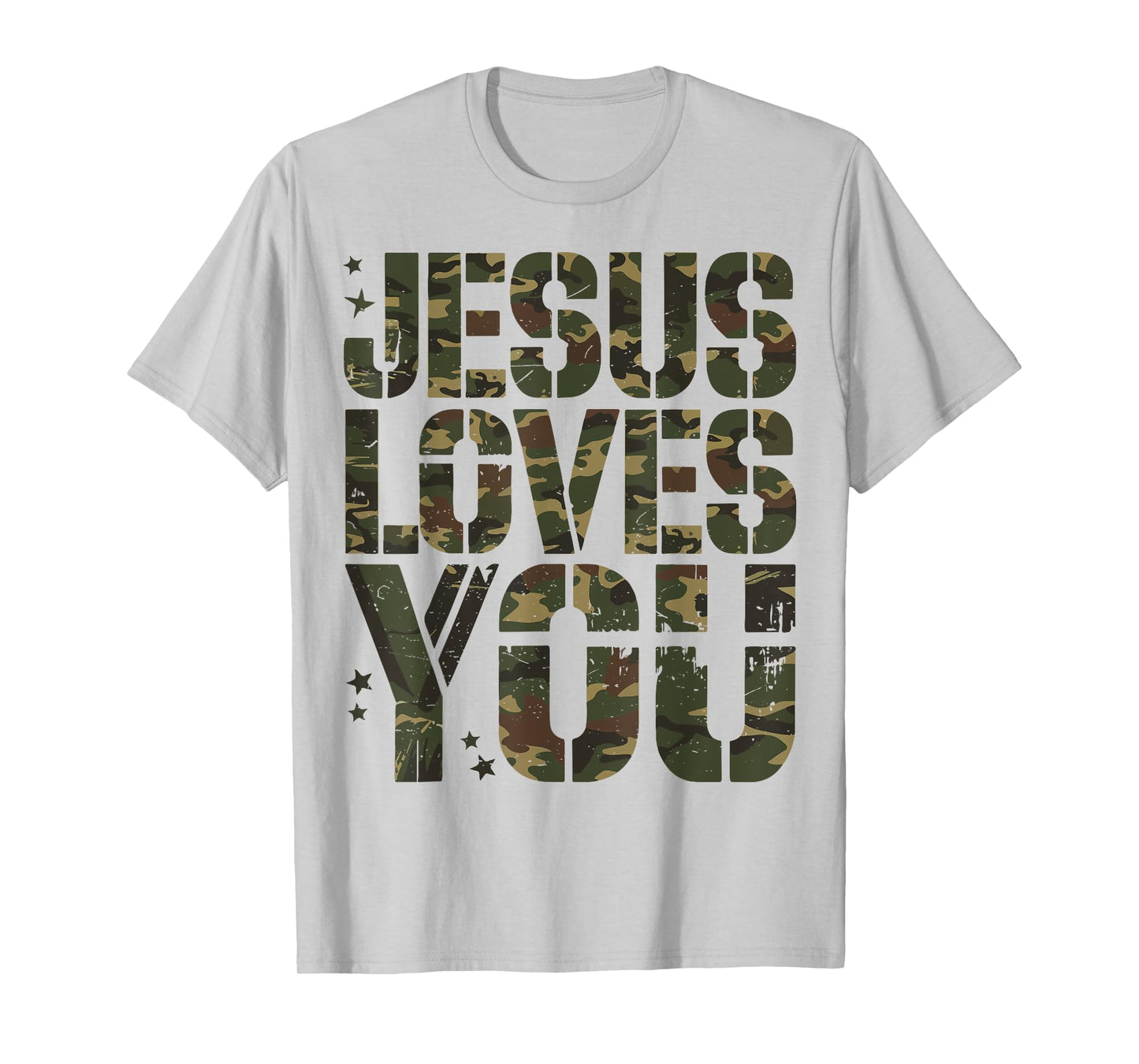 Camo Jesus Love You Funny Christian God Save Son Boy Toddler T-Shirt