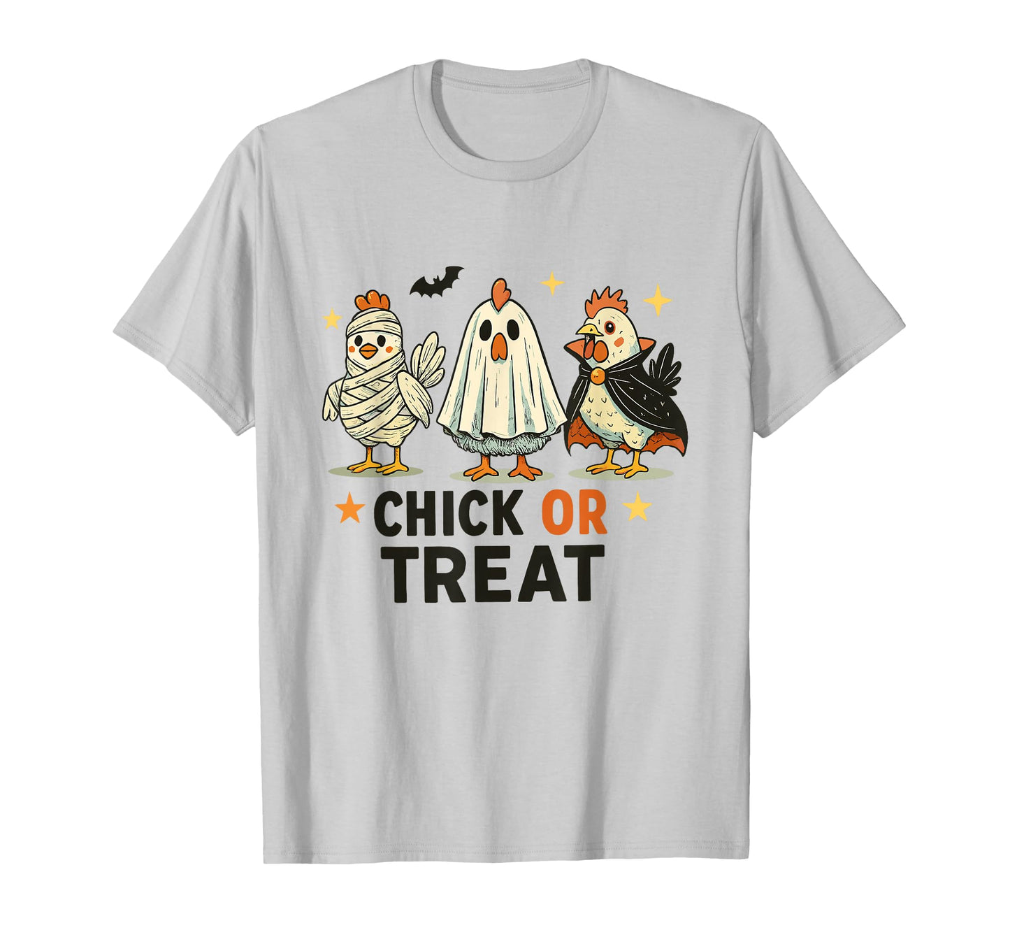Chick or Treat Halloween Chicken Ghost Spooky Chicken Lover T-Shirt