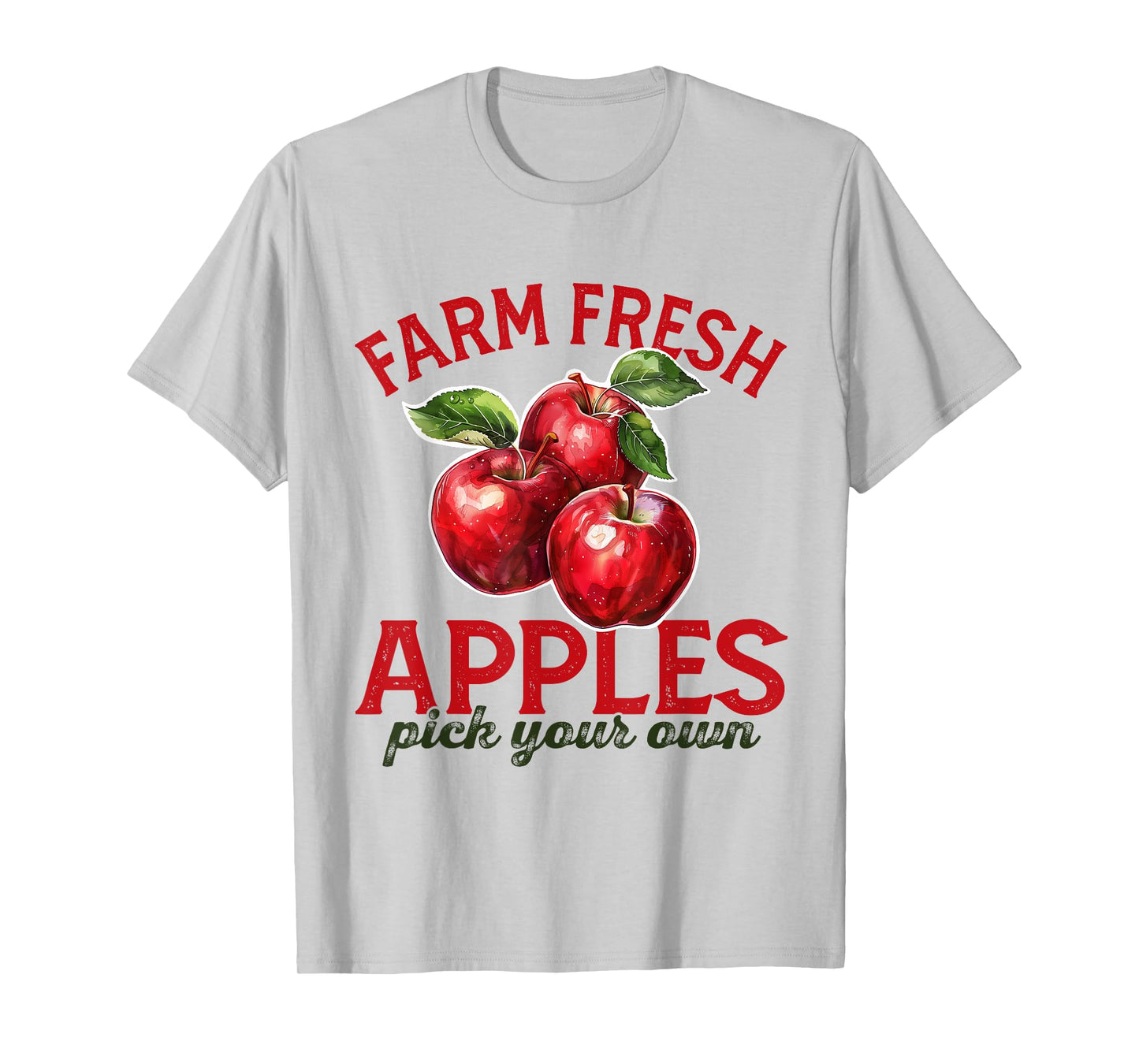 Apple Picking Farm Fresh Apples Farmer Apple Orchard Harvest T-Shirt