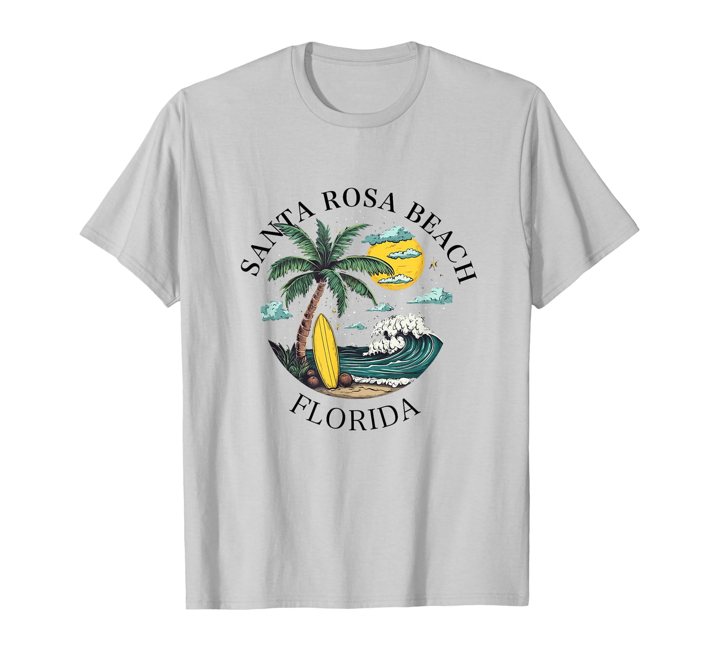 Santa Rosa Beach Florida Souvenir Walton County T-Shirt
