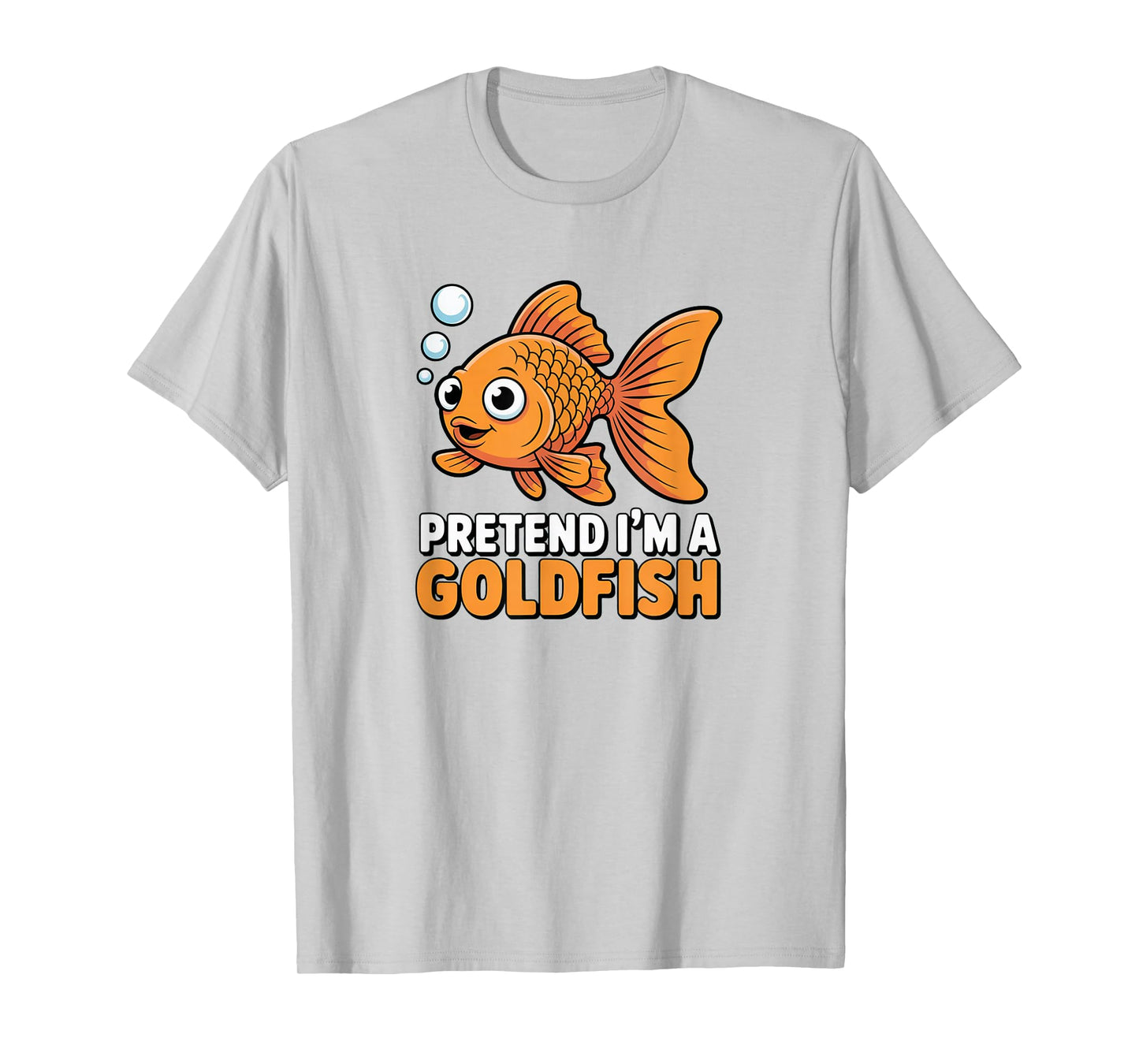 Pretend I'm a Goldfish, Halloween Costume Couples Matching T-Shirt
