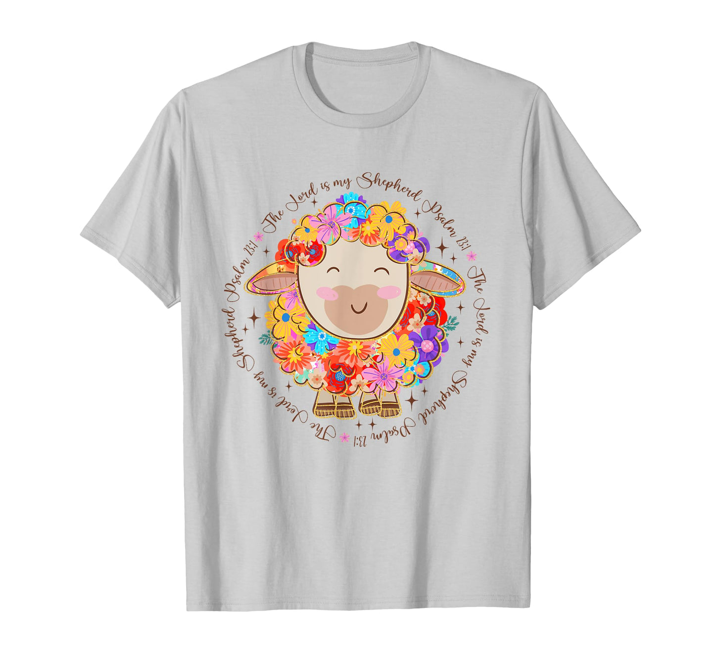 The Lord is my Shepherd Easter Christian Bible Jesus Faith T-Shirt