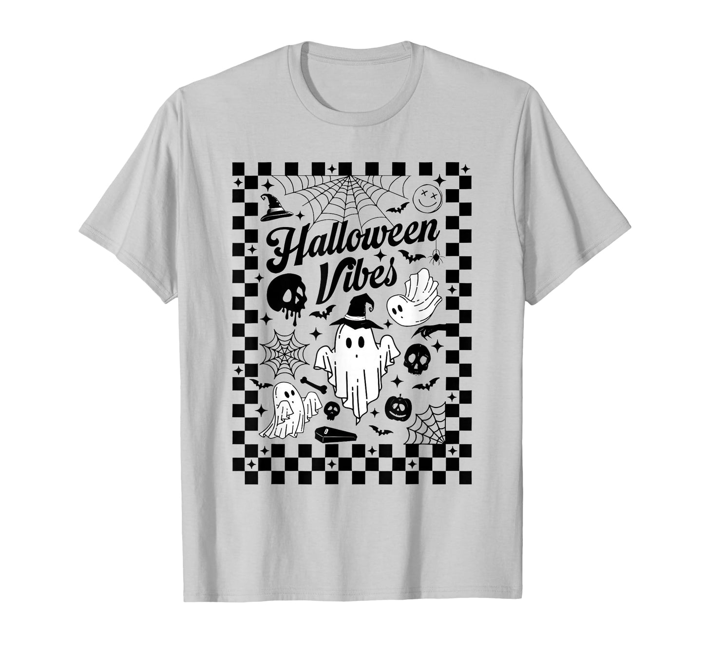 Halloween Vibes Spooky Season Pumpkin Witch T-Shirt