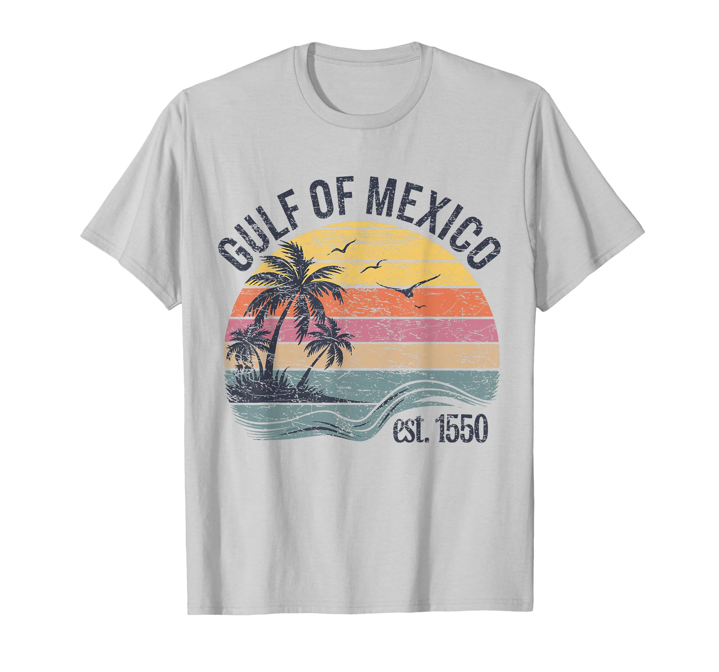 Retro Gulf of Mexico T-Shirt