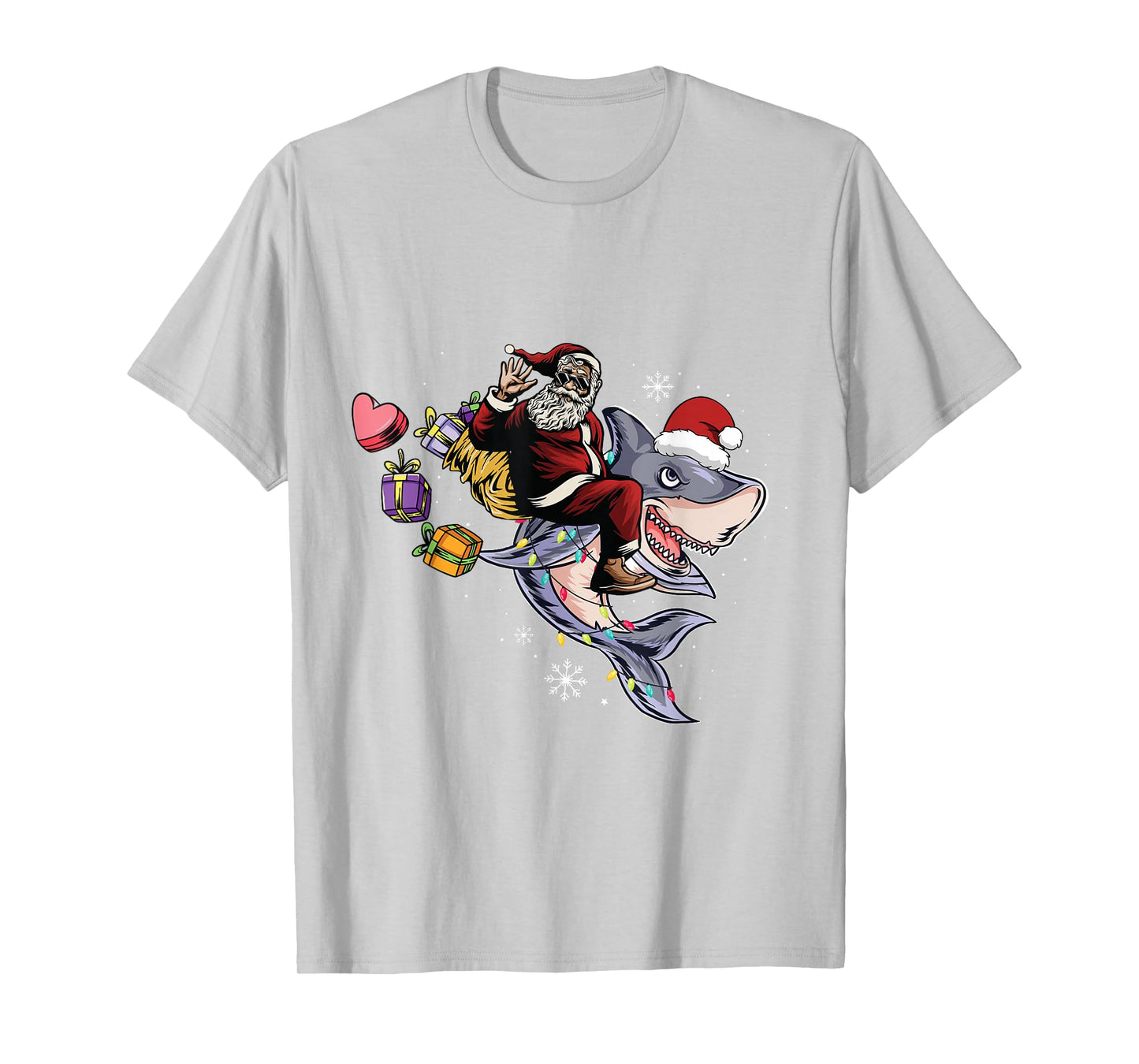 Xmas Shark Christmas Xmas Santa Santa Claus Christmas T-Shirt