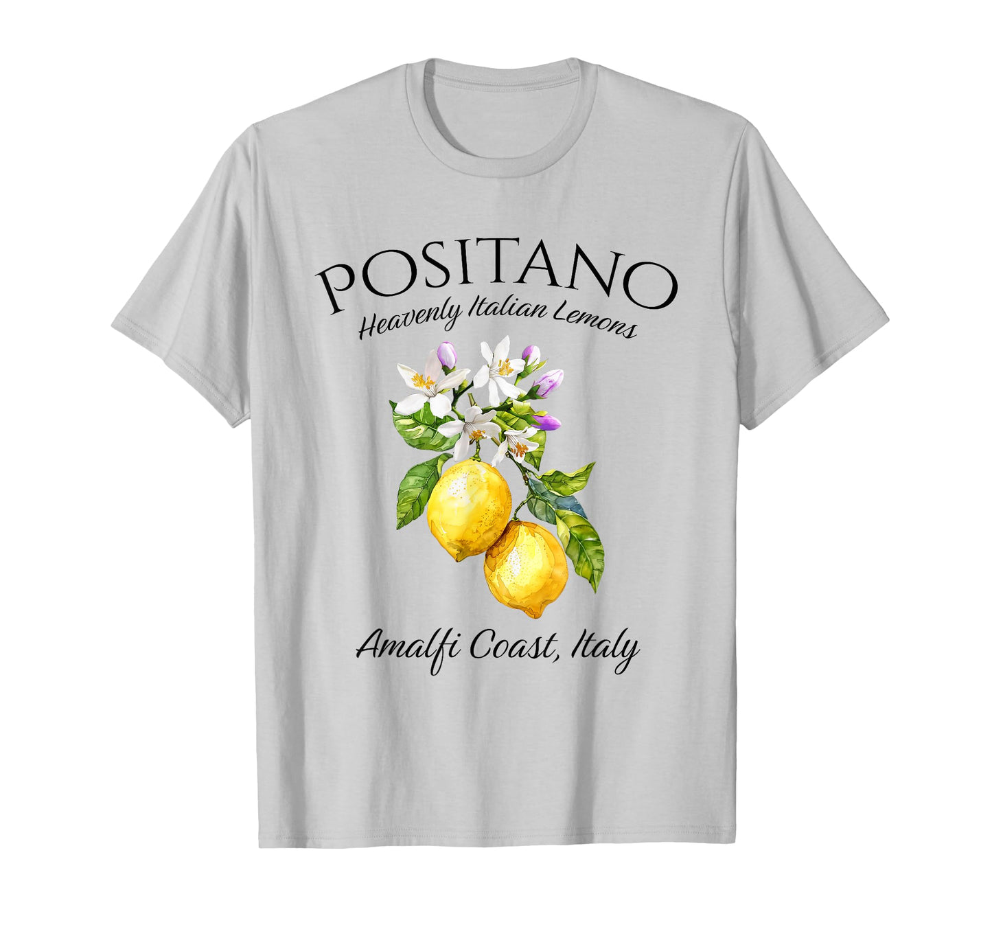 Positano Amalia Coast Italian Lemons Italy T-Shirt