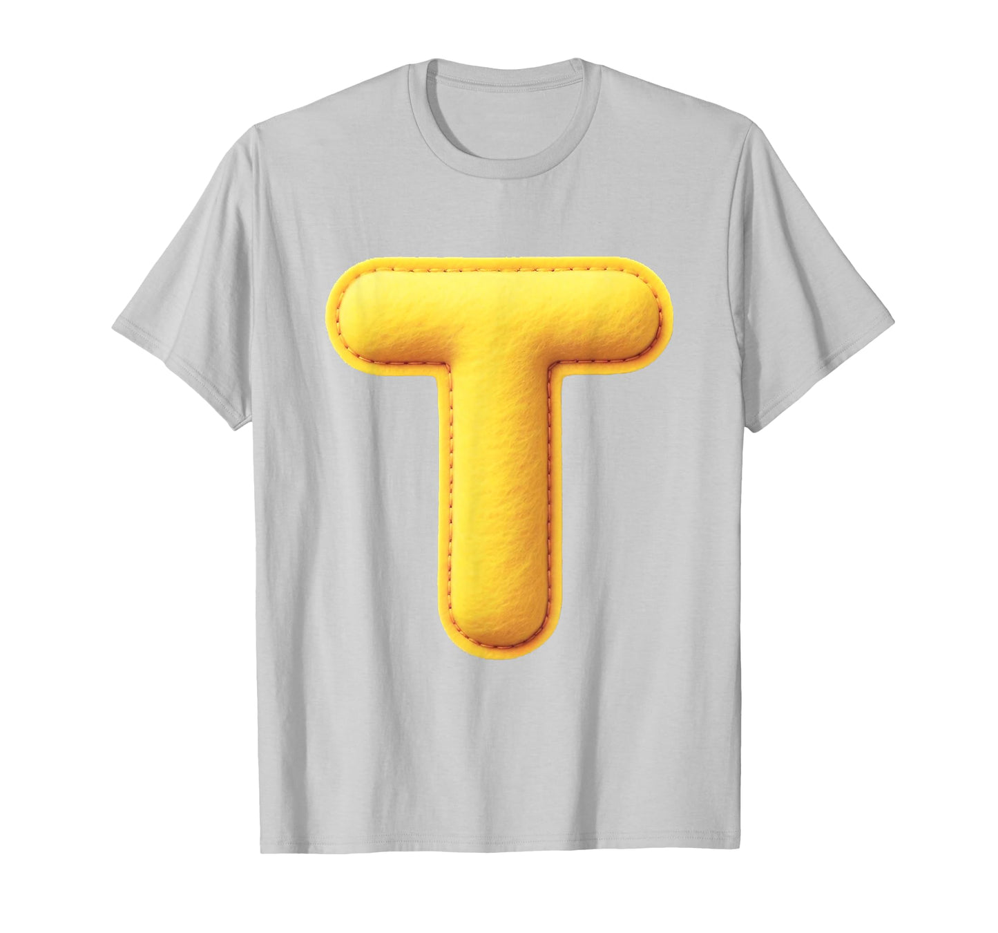 Letter T Funny Chipmunk Group Matching Thanksgiving Costume T-Shirt