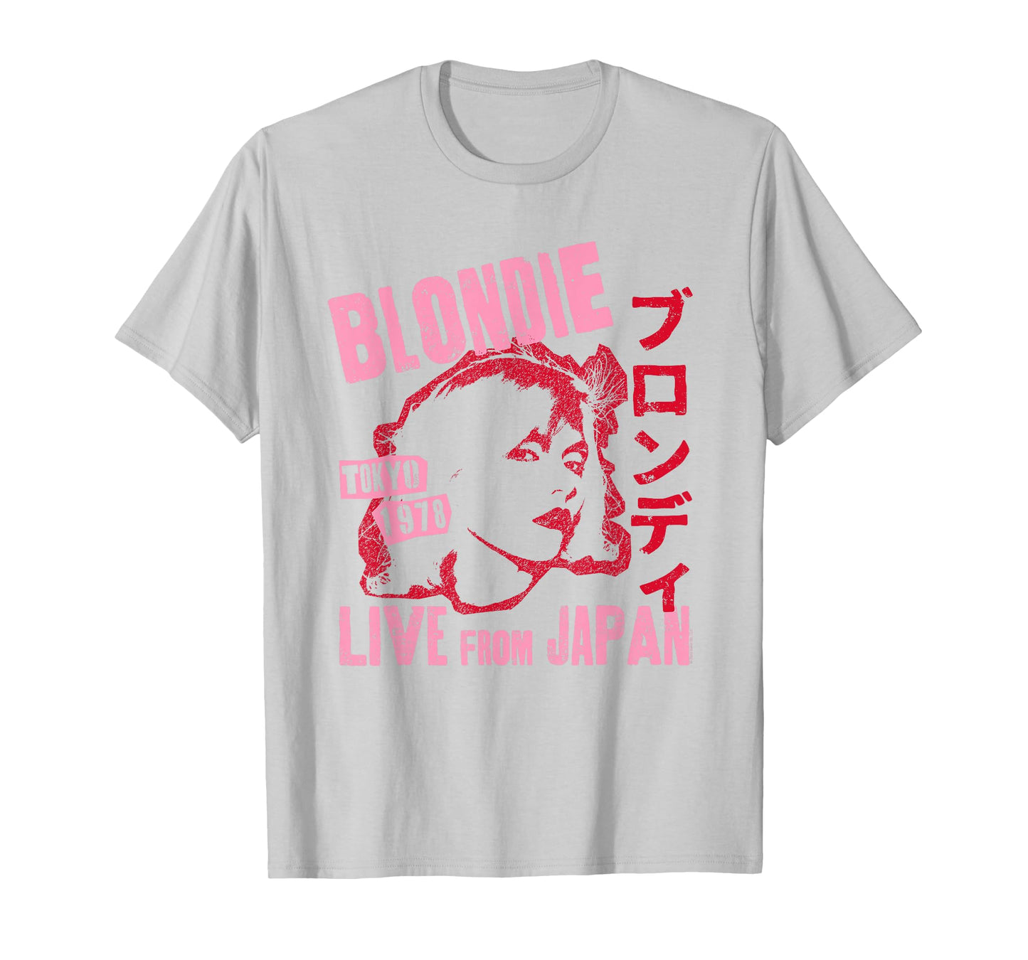 Blondie Live from Japan Flyer Vintage Band T-Shirt