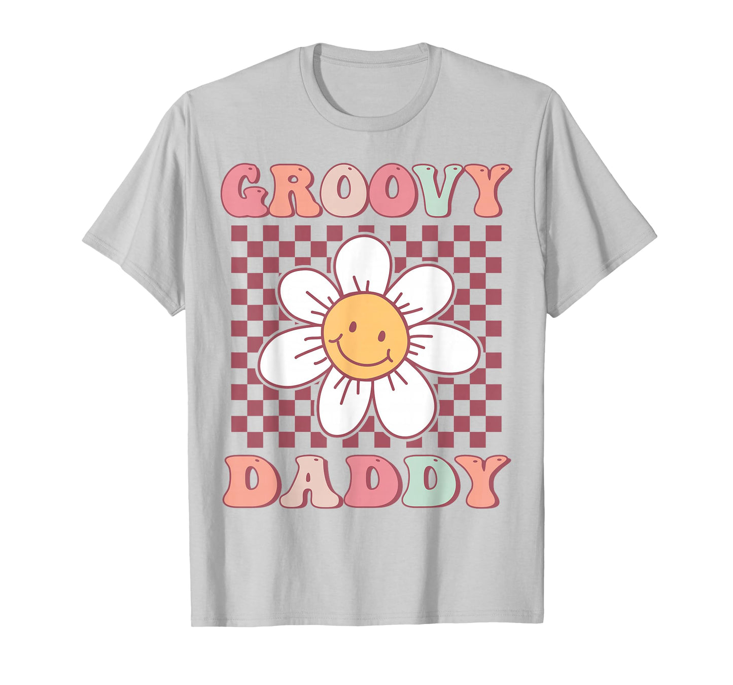 Groovy Daddy Matching Family Birthday Party Daisy Flower T-Shirt