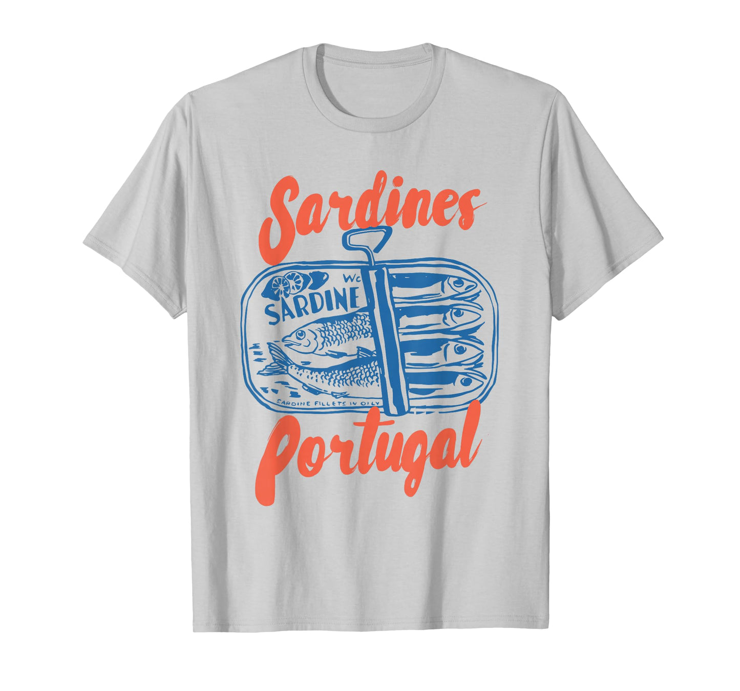 Sardines Tinned Fish Retro Graphic For Men Women T-Shirt