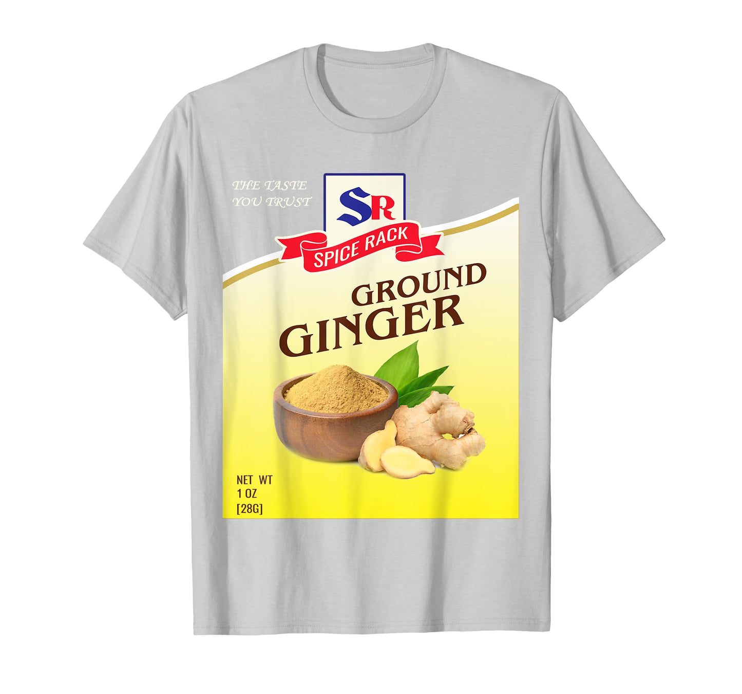 Ground Ginger Halloween Costume Unique Fun Foodie T-Shirt