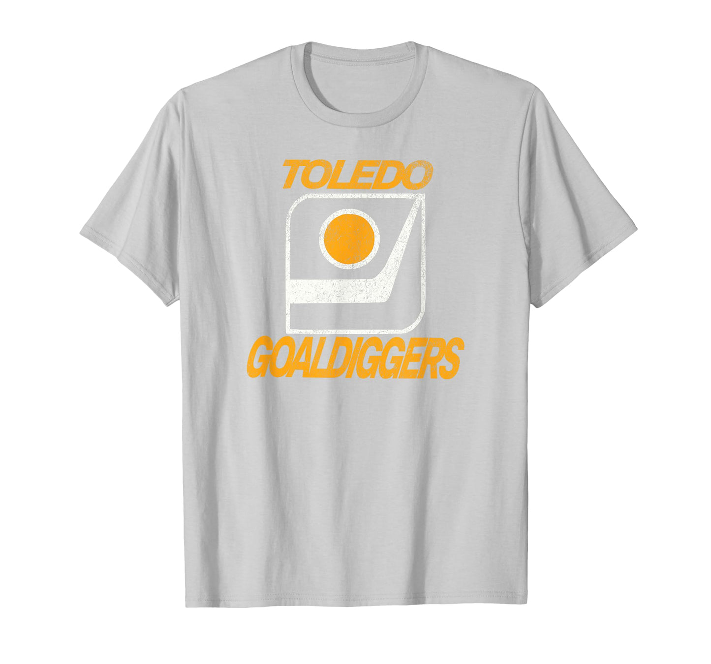 Defunct Hockey Team Toledo Goaldiggers Hockey T-Shirt