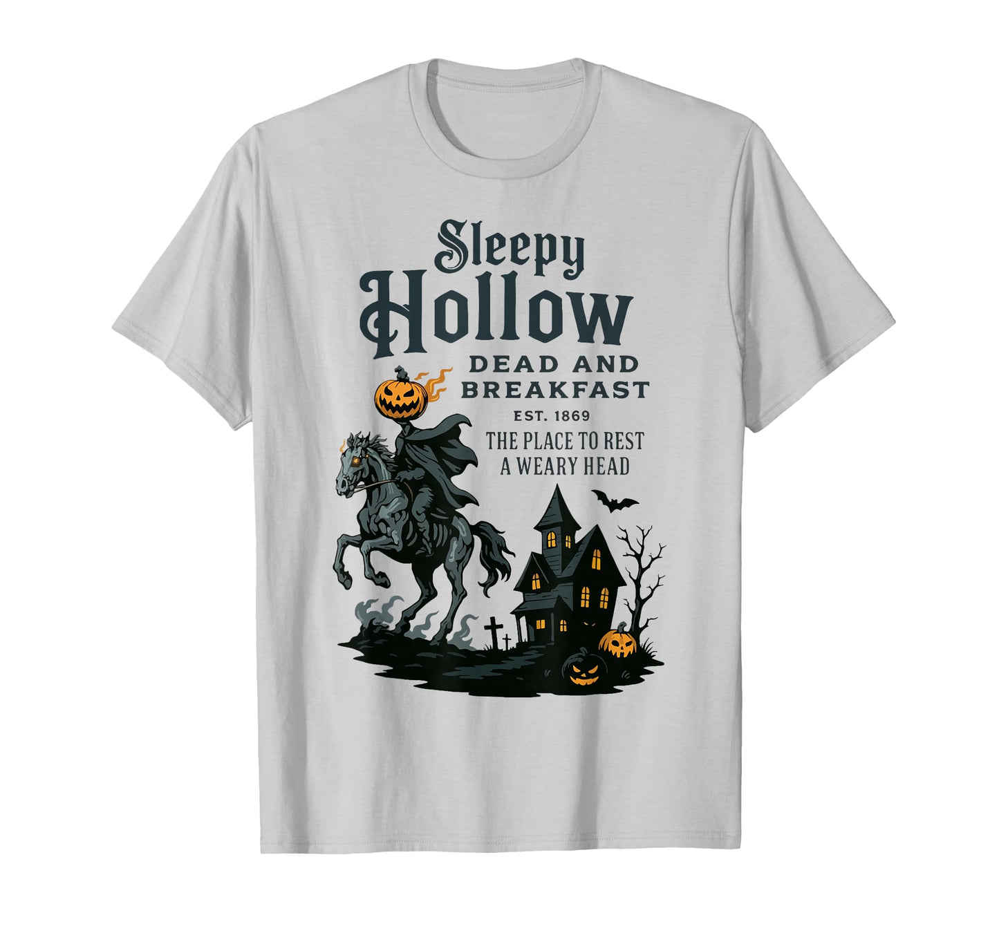 Horseman Halloween Sleepy Hollow Vintage Headless T-Shirt