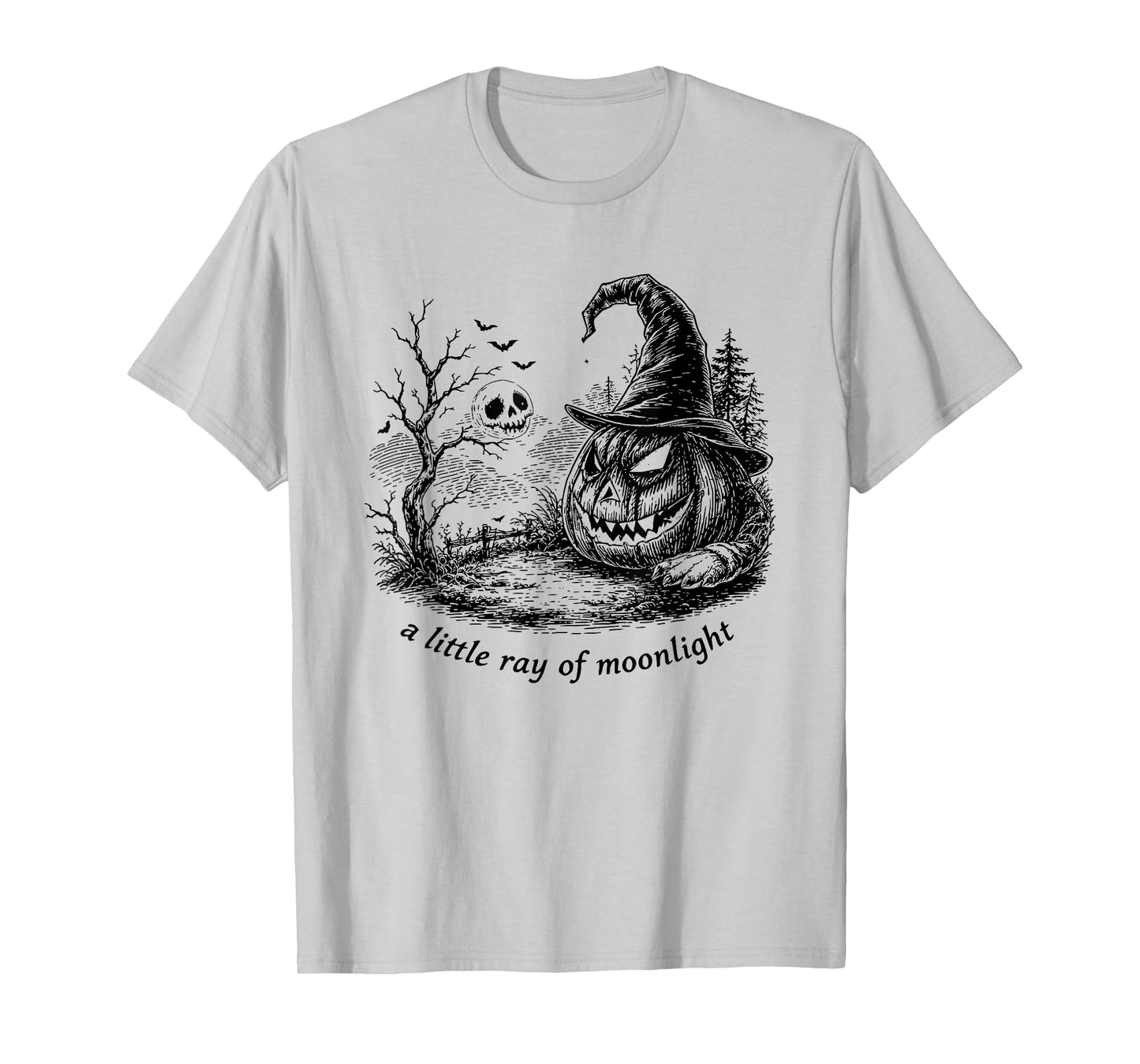 Halloween Ray of Moonlight Witch T-Shirt