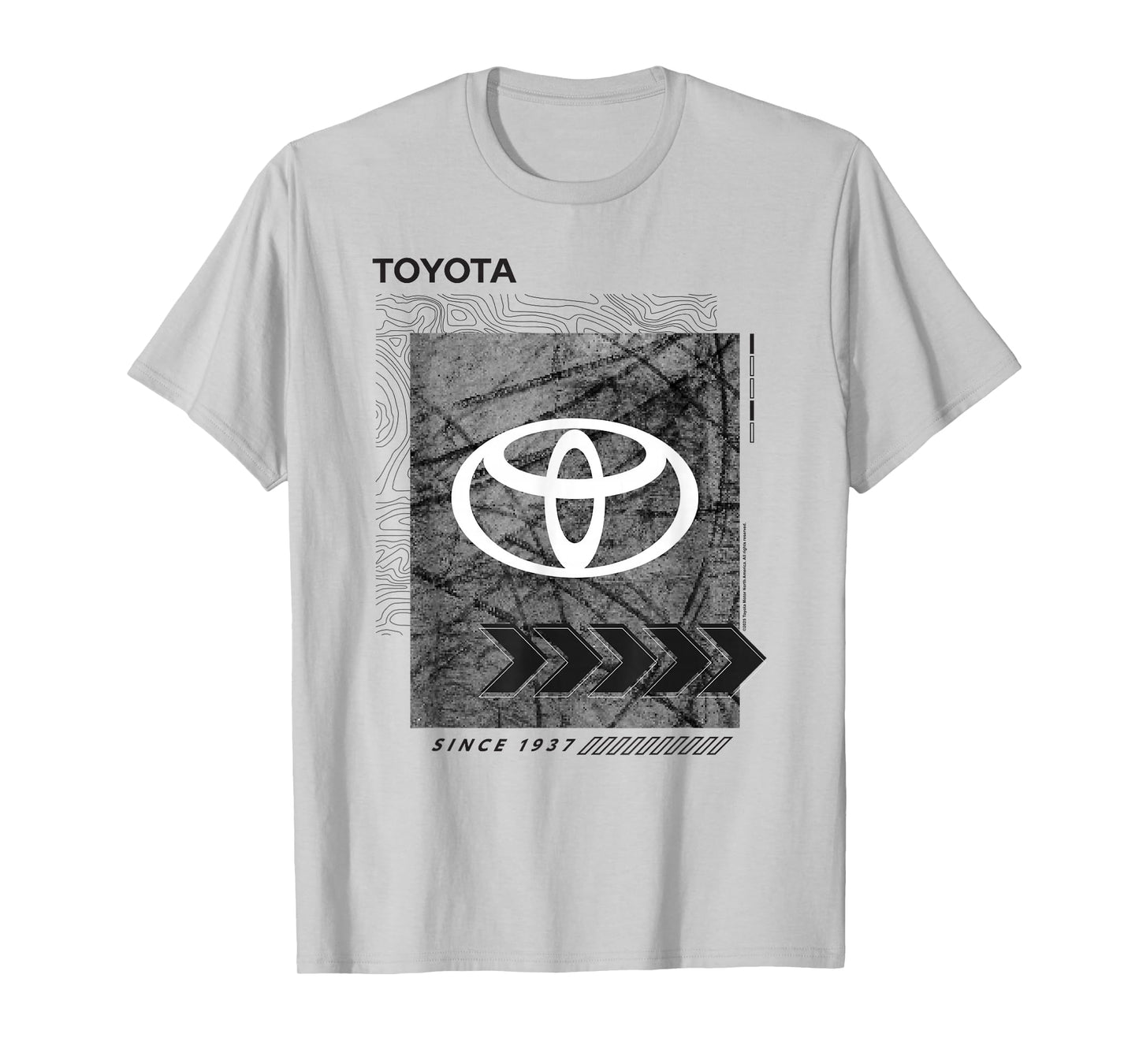 Toyota Epic Since 1937 Distressed Big Chest Poster T-Shirt