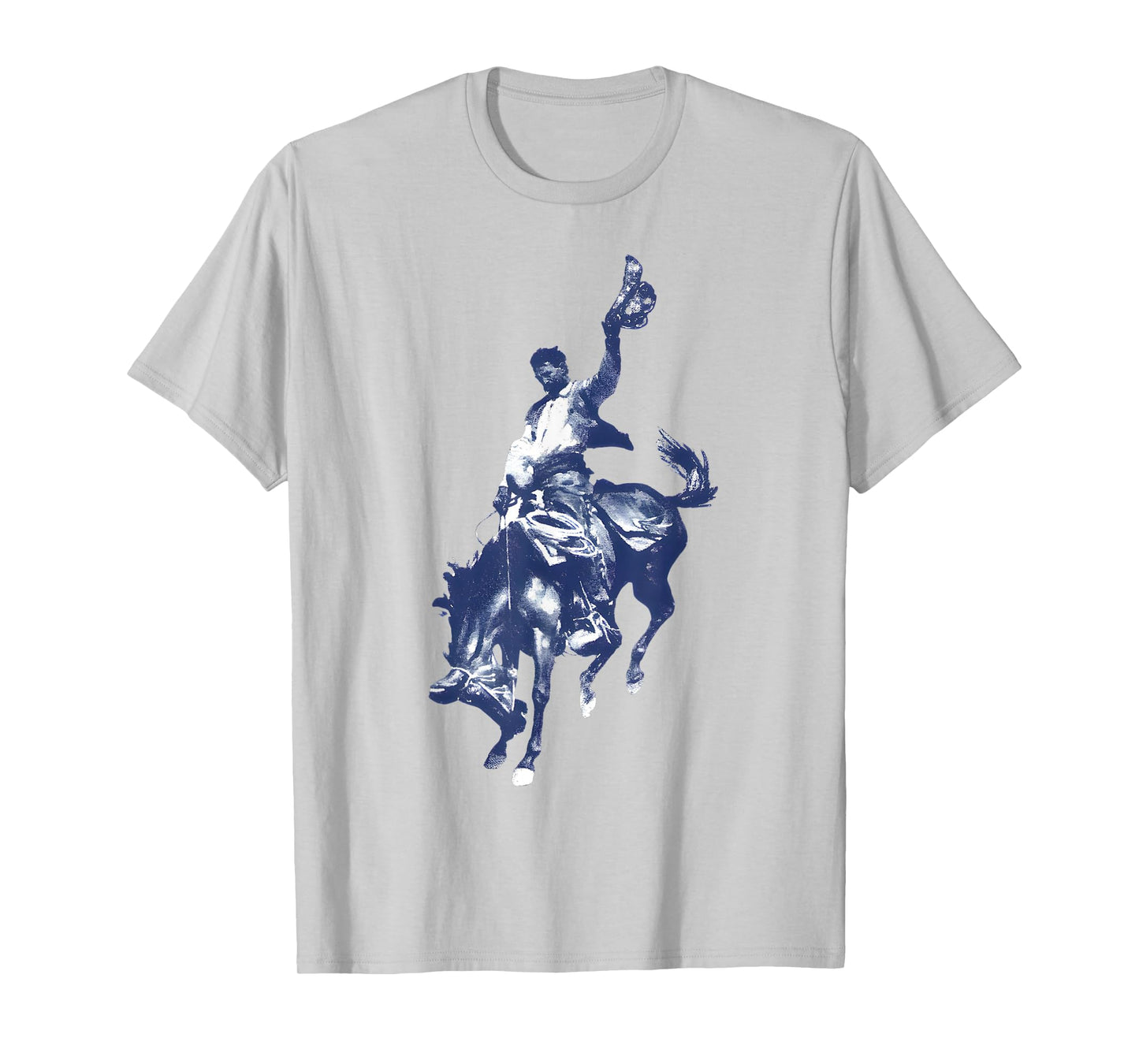 Cowboy Rodeo Horse Western Country Vintage Bronco Riding T-Shirt
