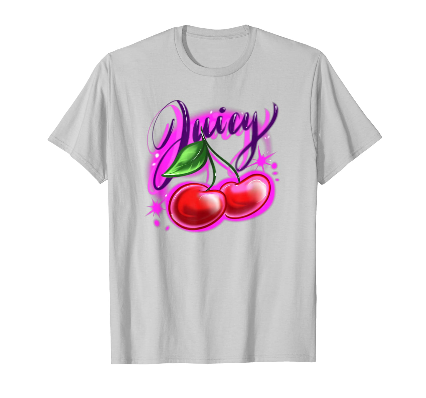 Classic Airbrush Style Illustration Y2k Retro Aesthetic T-Shirt