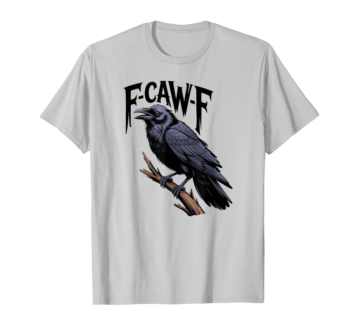 Witch Raven Crow Magic Witchcraft Spooky Halloween F-CAW-F T-Shirt