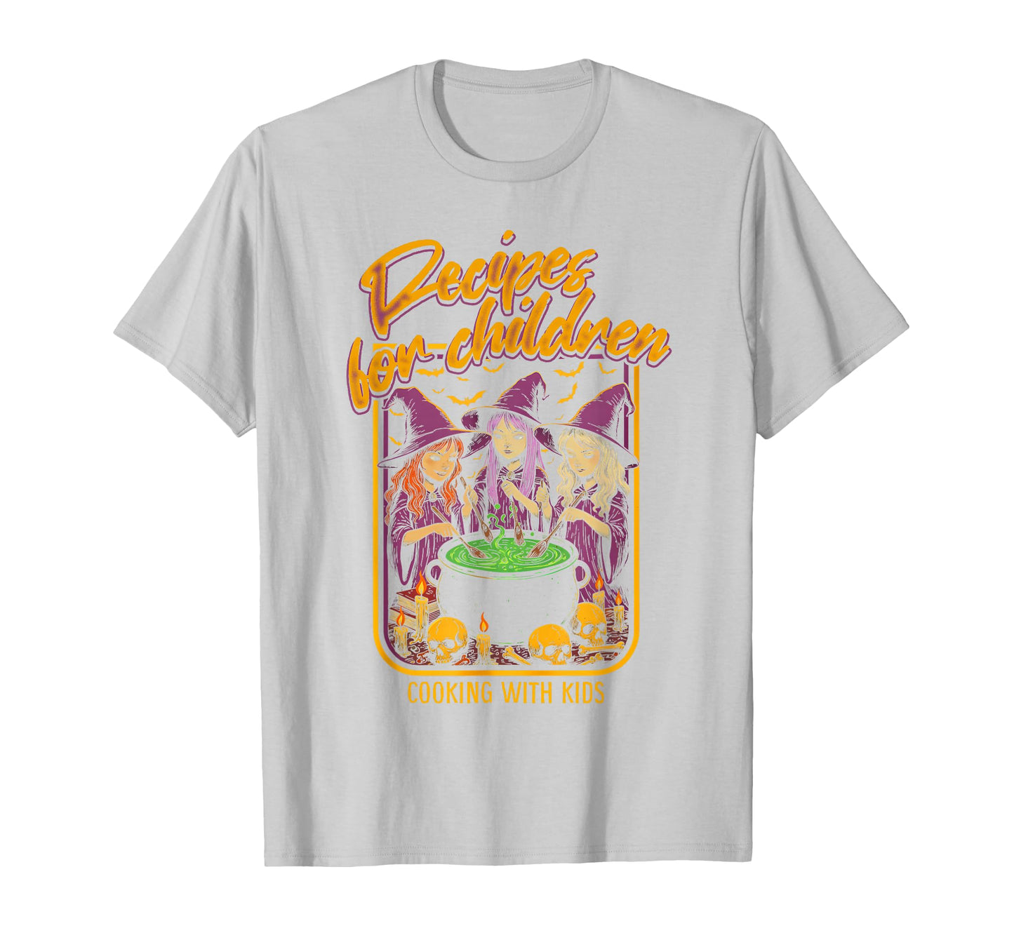 Halloween Vibes Spooky Season Witch Recipes for Children T-Shirt