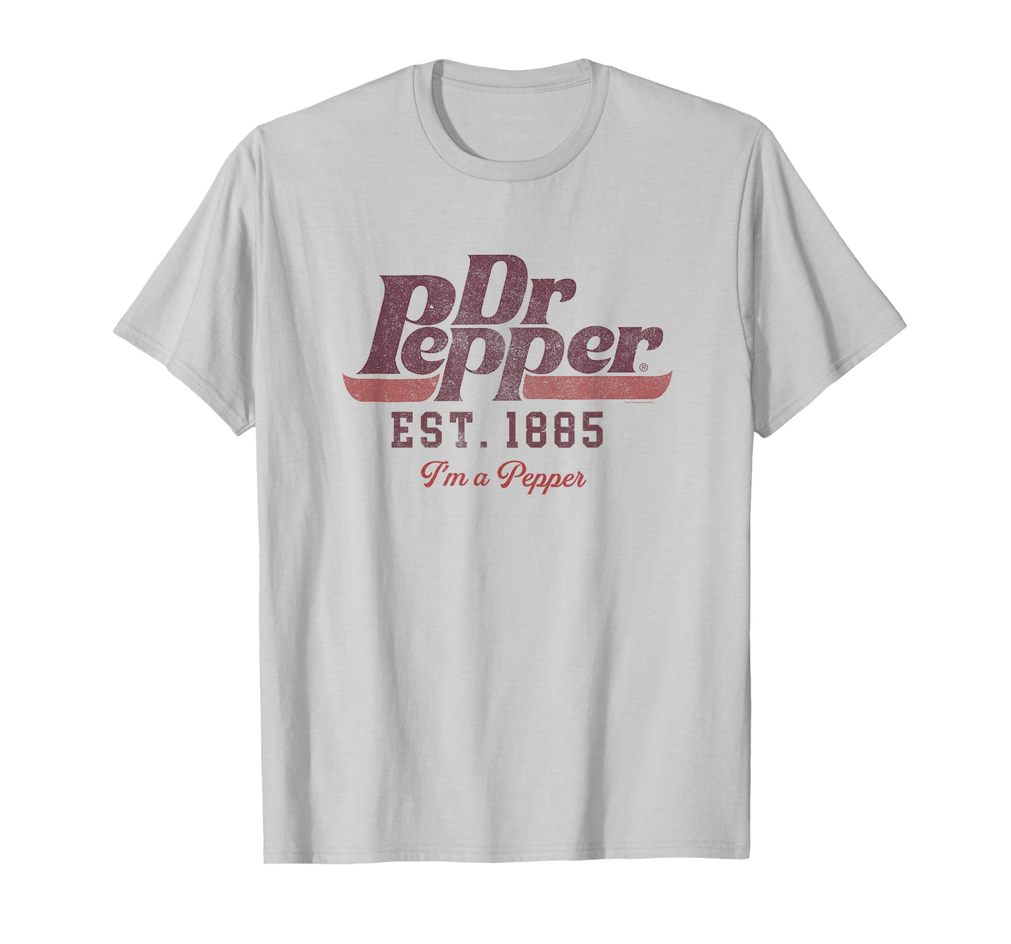 Dr. Pepper Est. 1885 I'm A Pepper Vintage Label T-Shirt