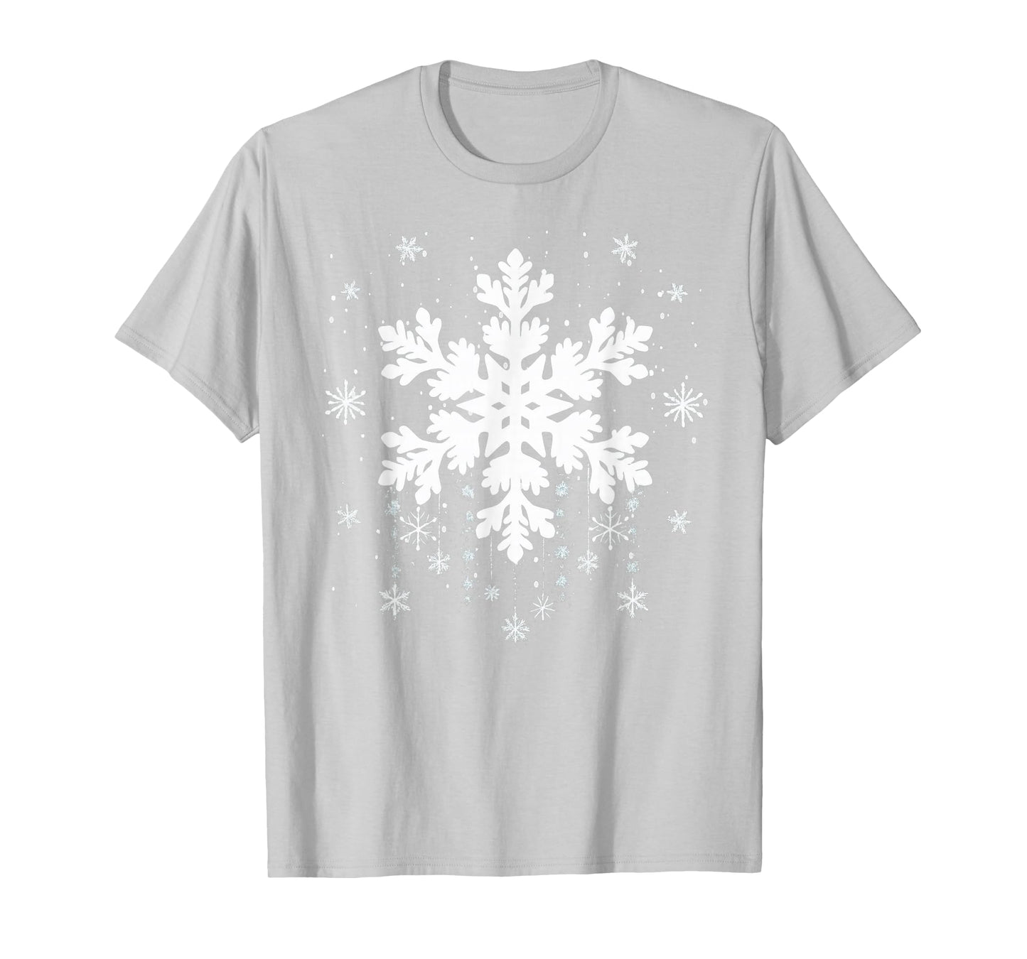 Snowflake Teacher Costume Matching Family Winter Christmas T-Shirt