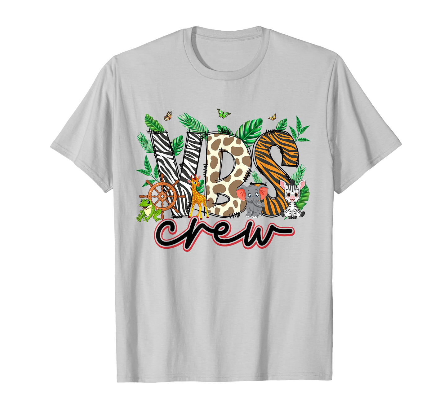 VBS Crew VBS 2024 Vacation Bible School Jungle Adventures T-Shirt