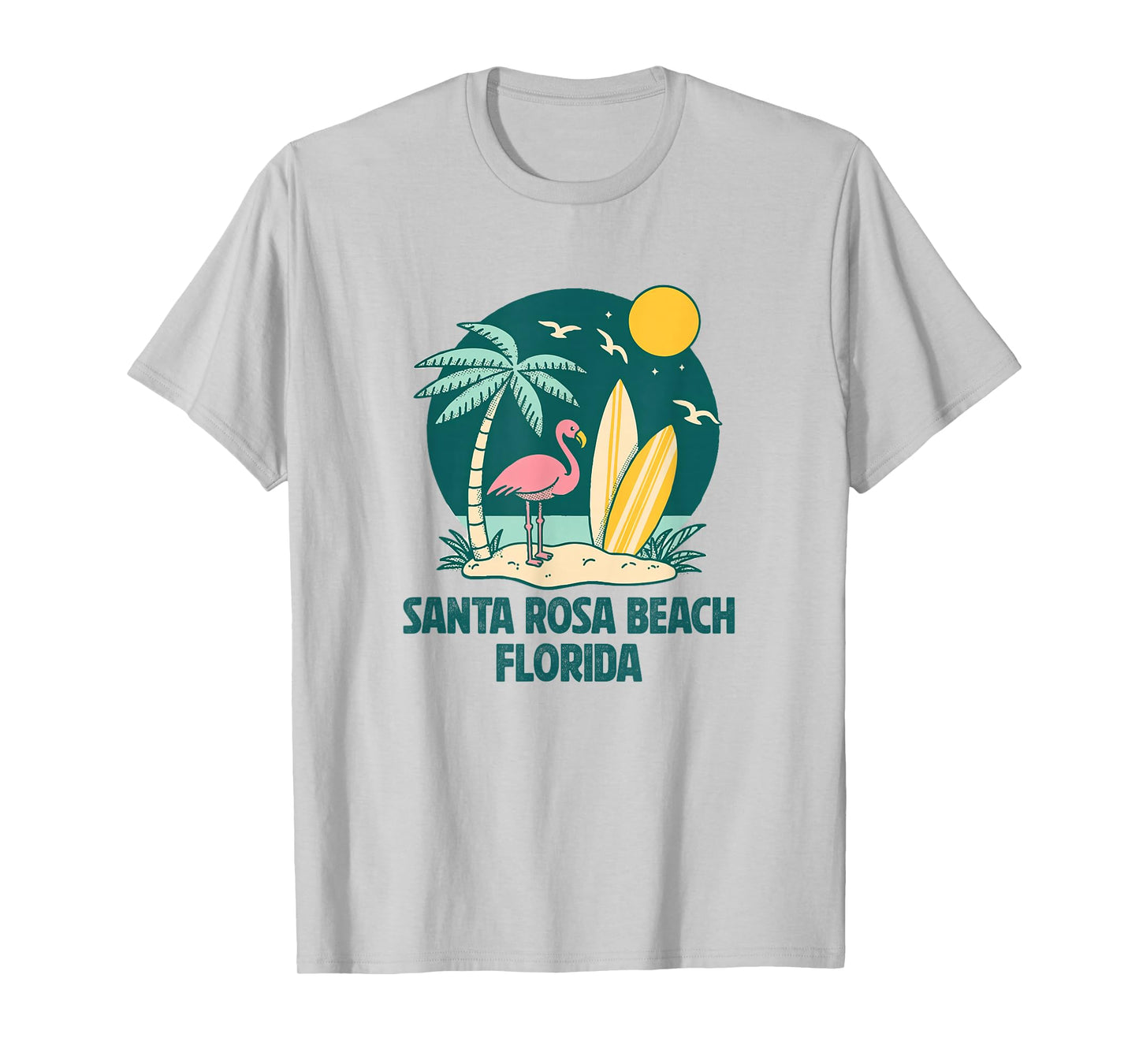 Santa Rosa Beach Florida Souvenir Walton County T-Shirt