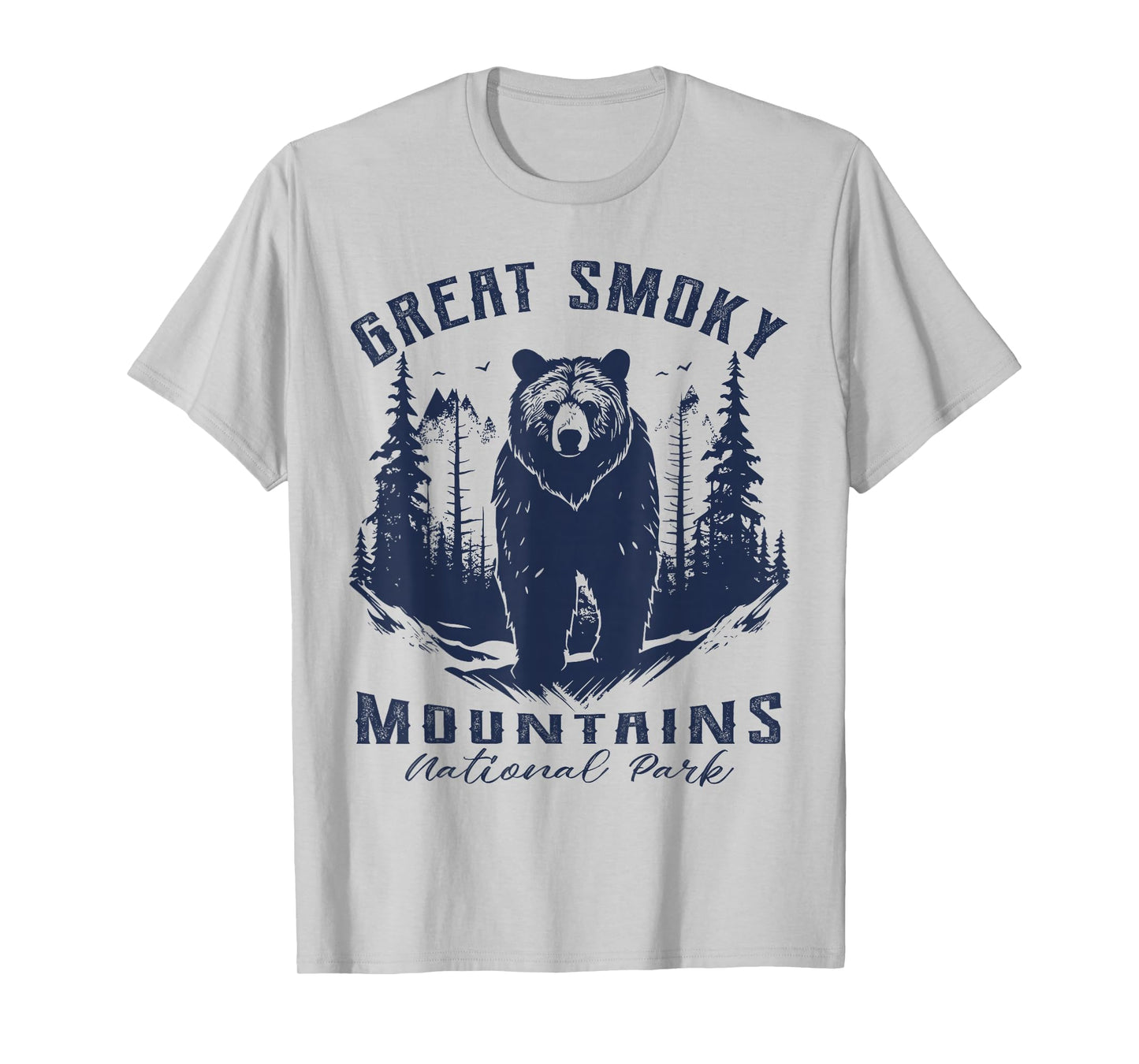 Vintage Great Smoky Mountains National Park kids Hiking T-Shirt