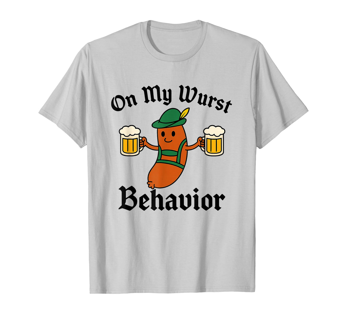 Funny Vintage Oktoberfest German Gifts Octoberfest Wurst T-Shirt