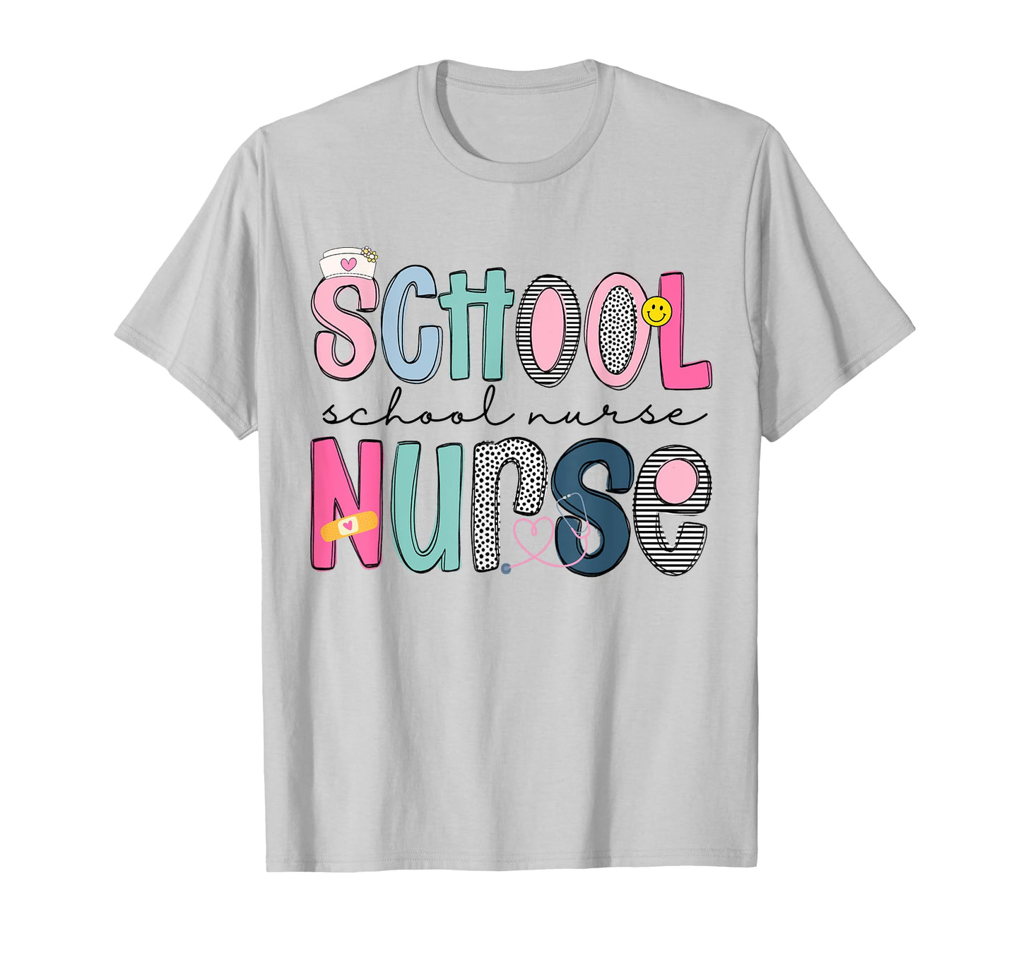 School Nurse Appreciation Day for Best Nurses Back to School T-Shirt