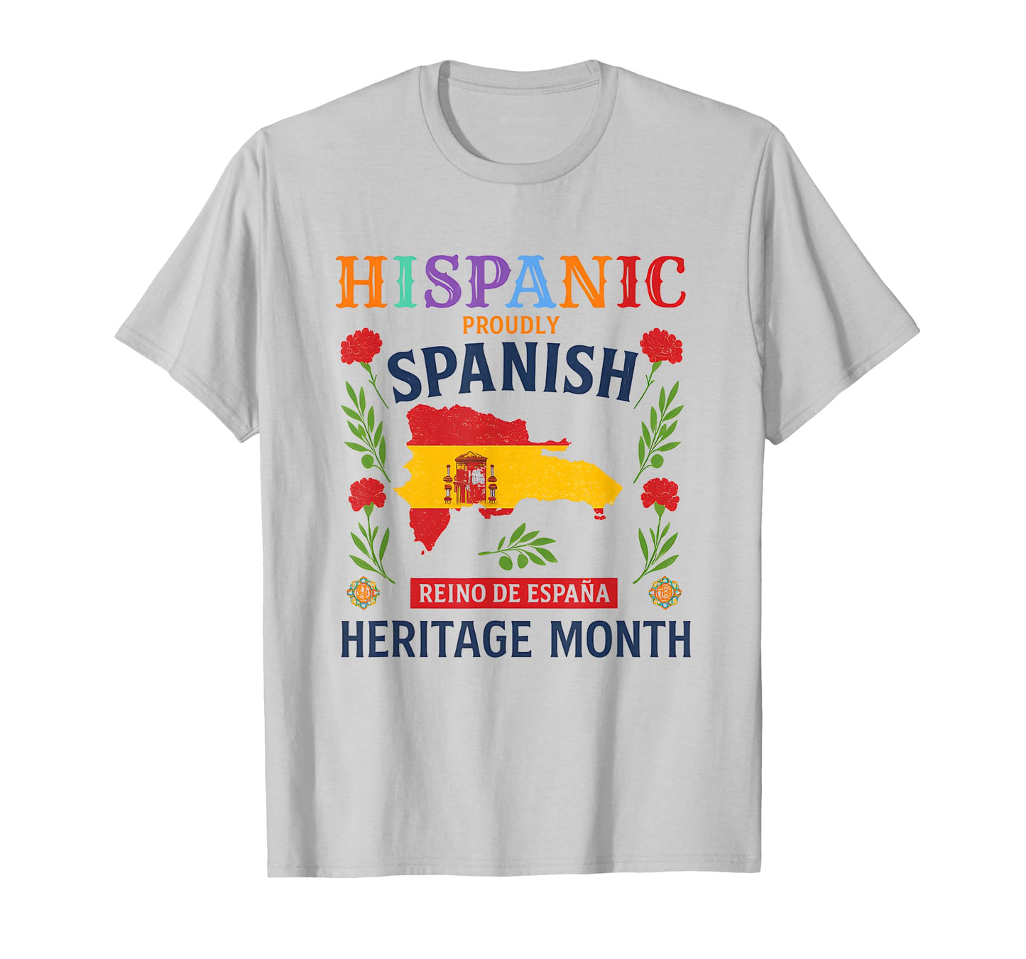 Dominican Hispanic Heritage Pride Roots and Culture T-Shirt