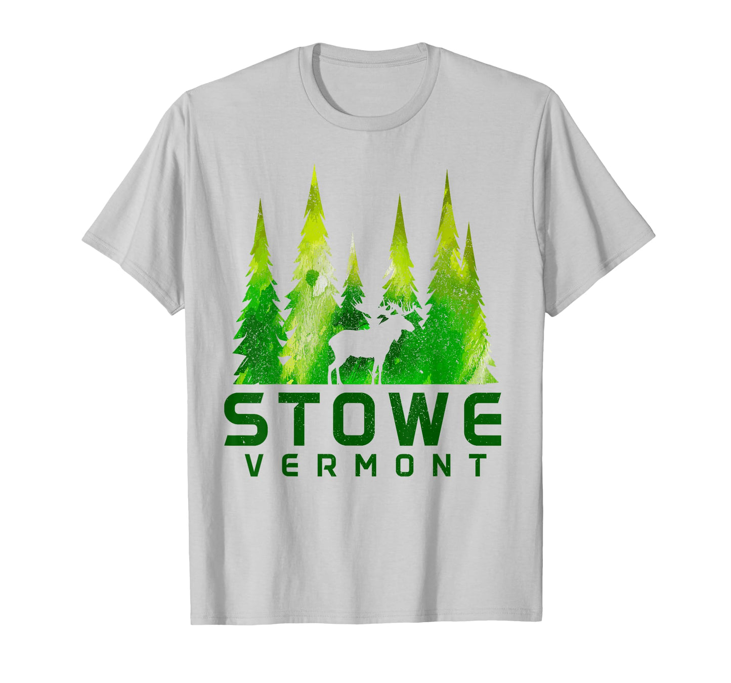 Stowe Vermont Moose Nature Lover T-Shirt
