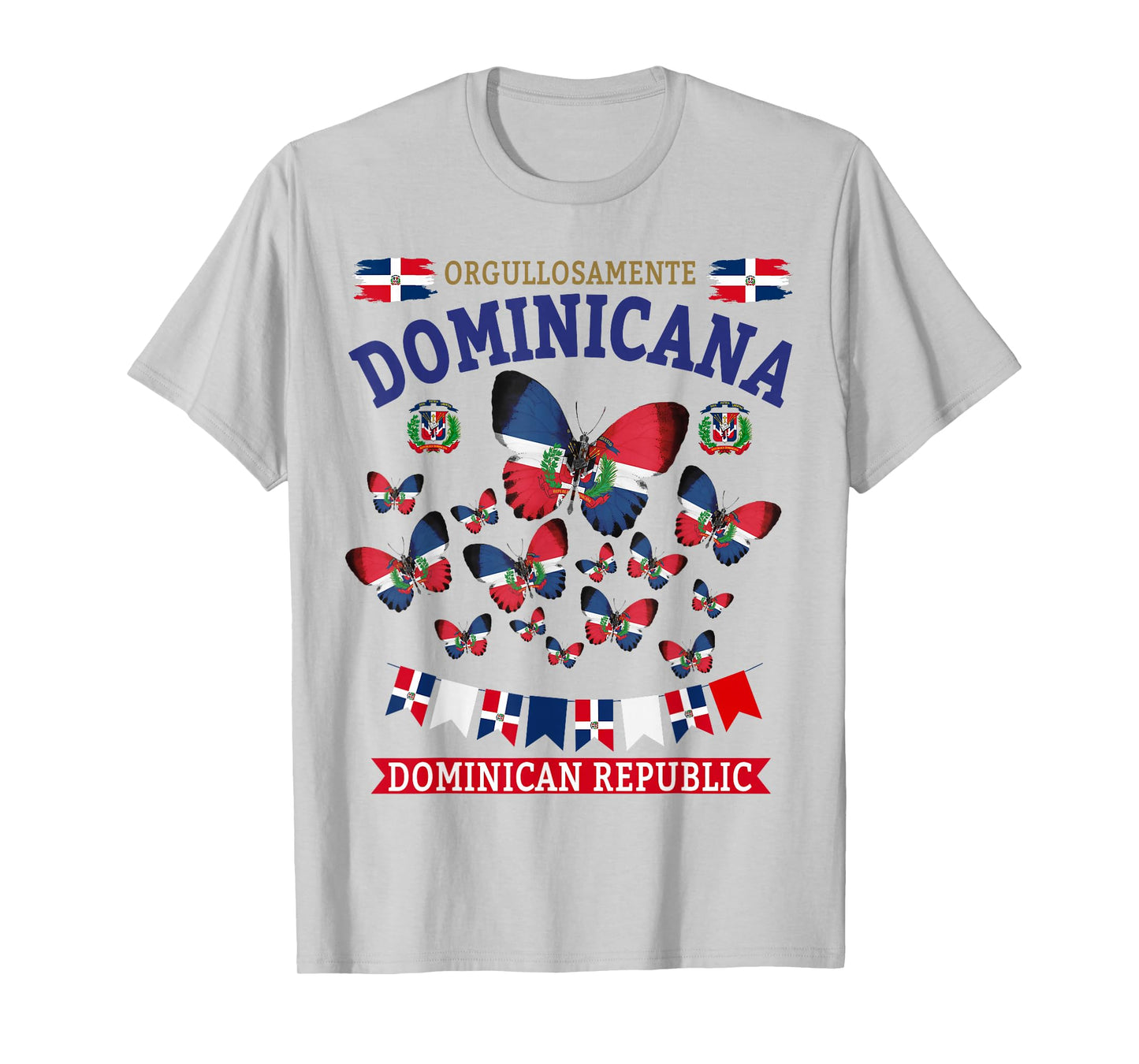 Republica Dominicana For Women & Hispanic Dominican Flag T-Shirt