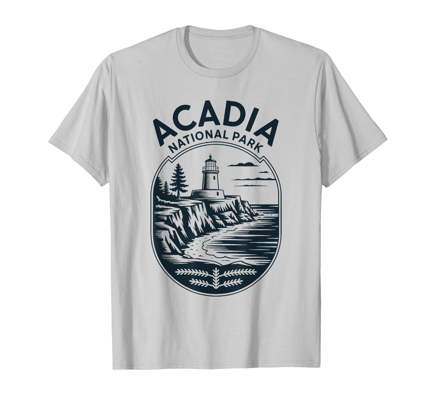 Acadia National Park Retro Camping Hiking US National Park T-Shirt