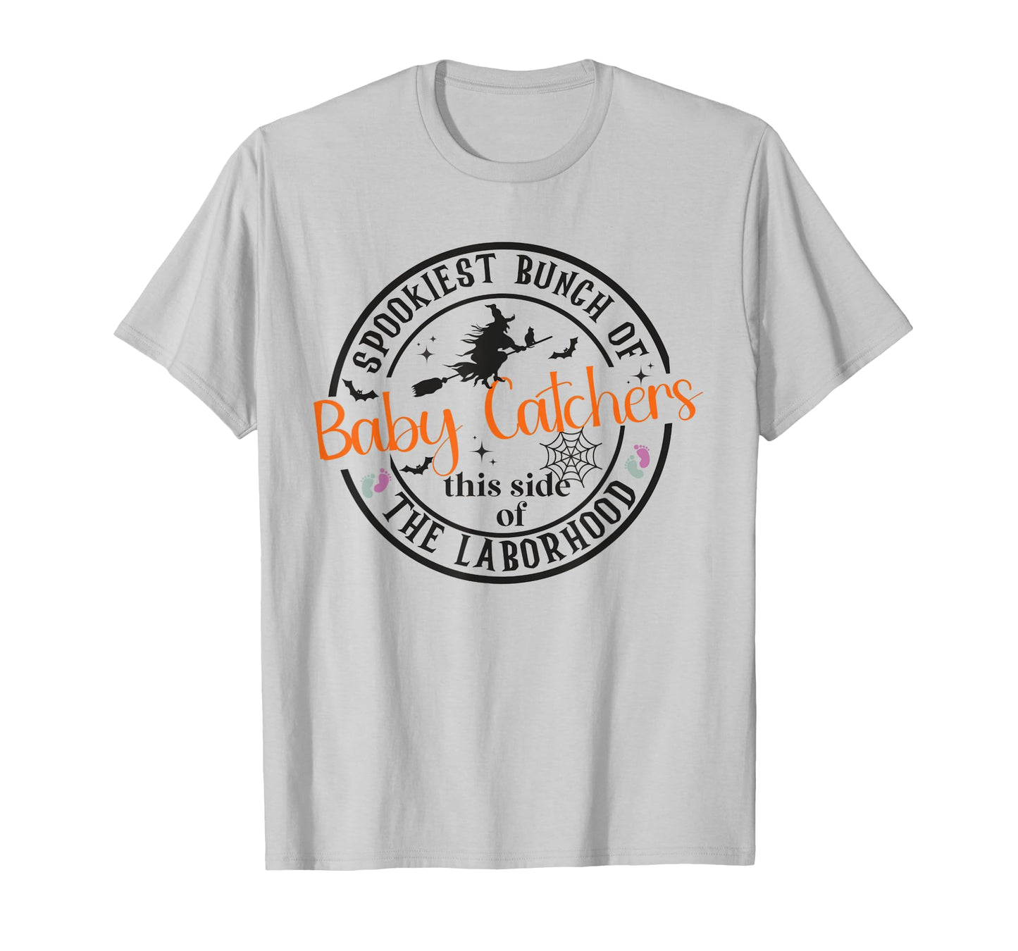 Labor and Delivery Nurse Halloween Witch Hospital Party T-Shirt