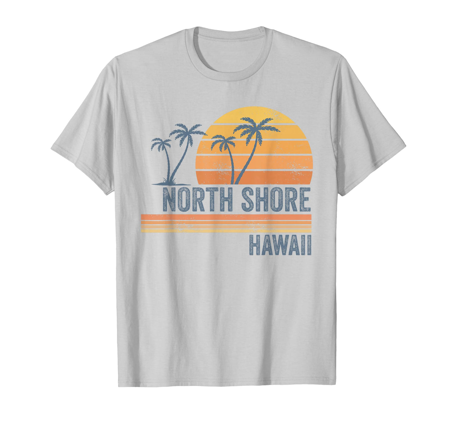 North Shore Oahu Hawaii Souvenir Surfing Hawaiian Vintage T-Shirt