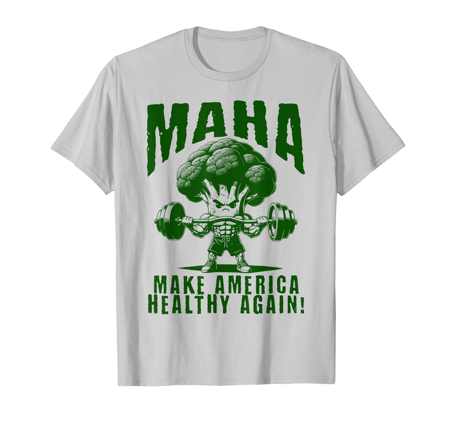 Make America Healthy Again MAHA Eat Vegetables Eat Meat Gym T-Shirt
